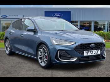 Ford, Focus 2022 1.0 EcoBoost ST-Line Vignale 5dr- Leather Heated Front Seats & Wheel, Park