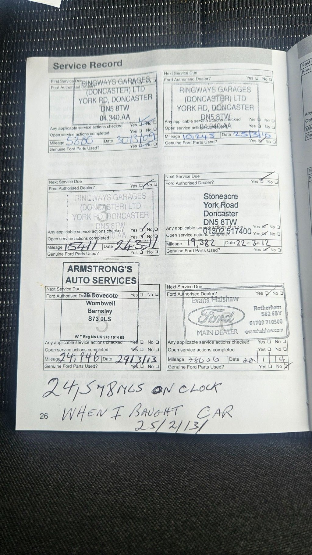 Used Ford Mondeo 2008 for sale - 78082520: Photo 17