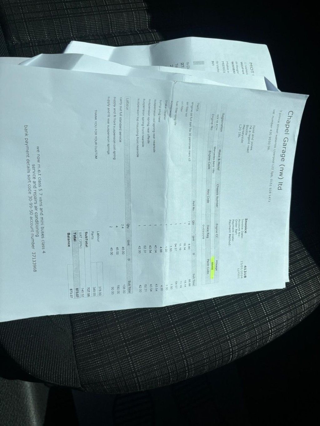 Used Mercedes-Benz Vito 2018 for sale - 76504470: Photo 26