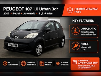 Used Peugeot 107 2007 for sale - 79603258: Photo