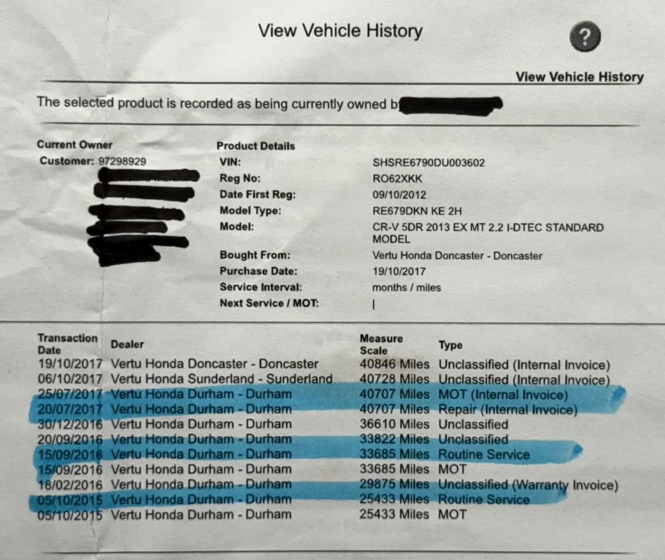 Used Honda CR-V 2012 for sale - 77487212: Photo 25