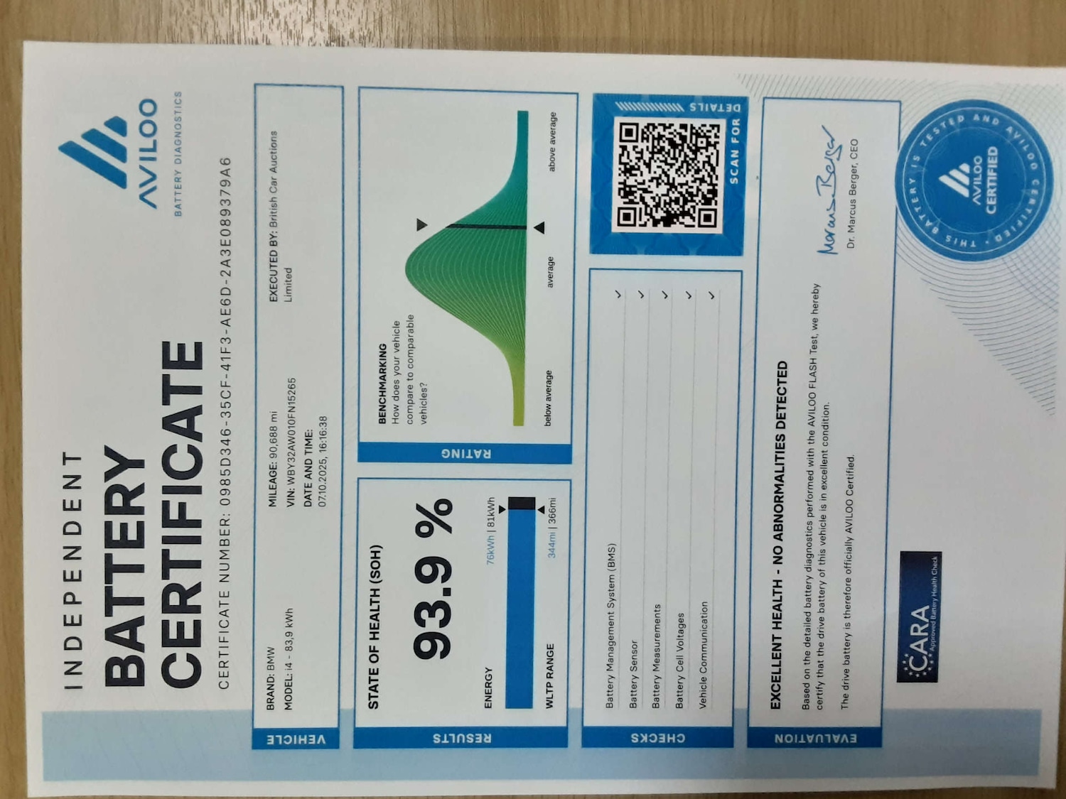 Used BMW i4 2022 for sale - 76404629: Photo 46