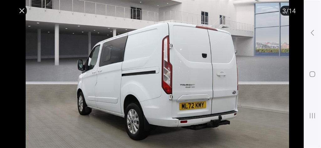 Used Ford Transit Custom 2022 for sale - 76532340: Photo 2