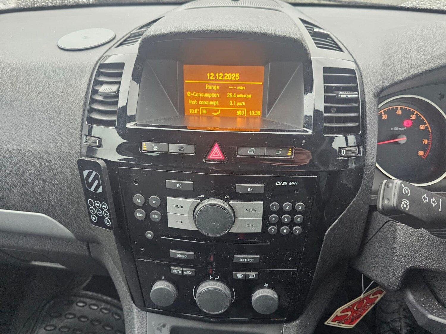 Used Vauxhall Zafira 2014 for sale - 77442182: Photo 12