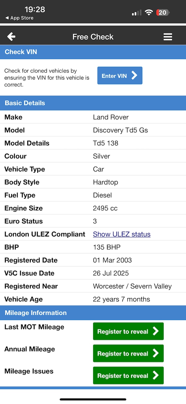 Used Land Rover Discovery 2003 for sale - 76317417: Photo 3