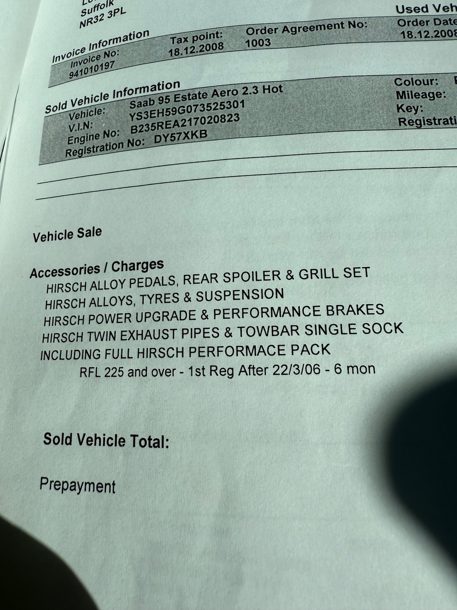 Vehicle 32