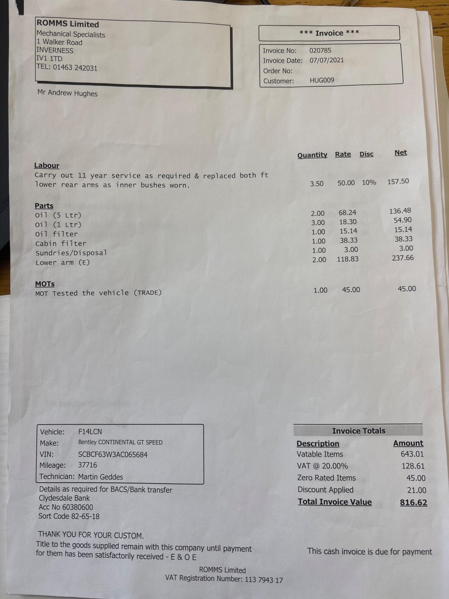 Used Bentley Continental 2010 for sale - 77658138: Photo 68