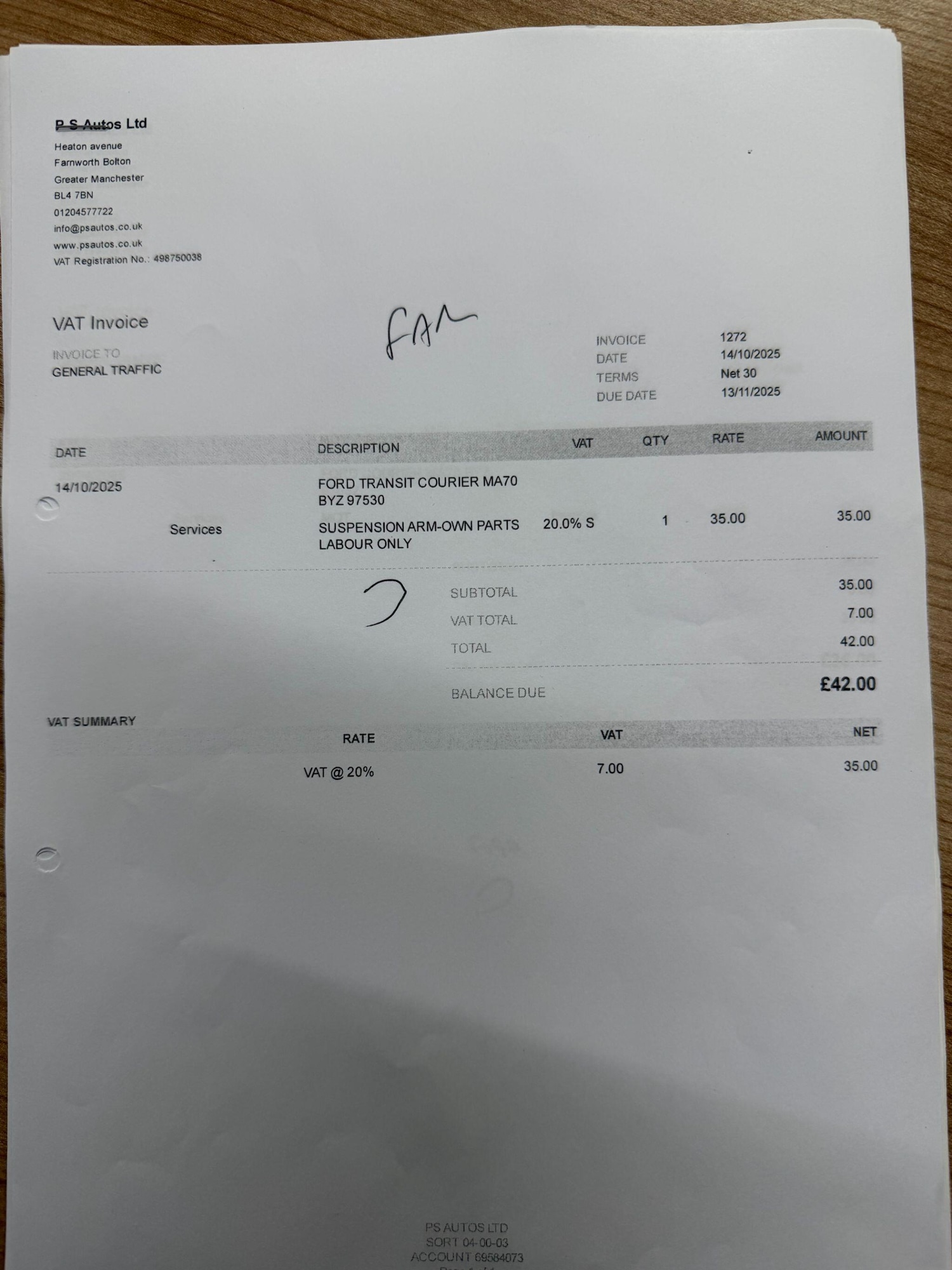 Used Ford Transit Courier 2020 for sale - 77054050: Photo 36