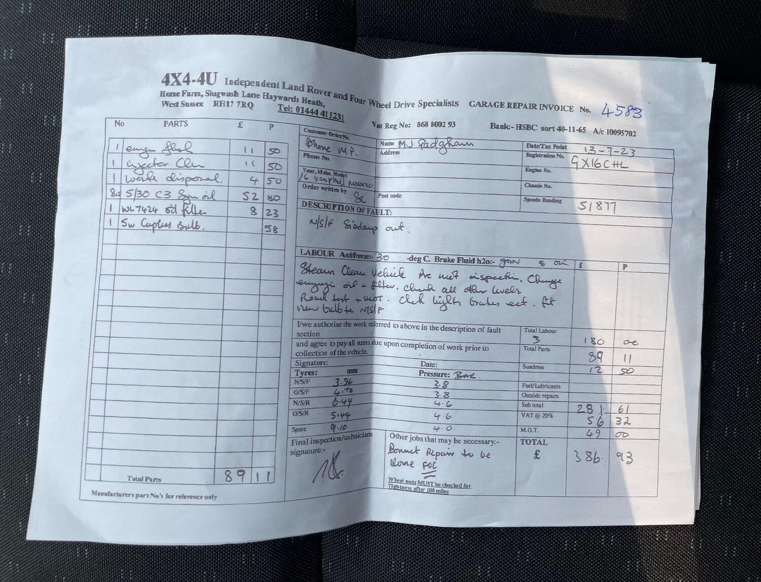 Used Vauxhall Movano 2016 for sale - 76633834: Photo 38