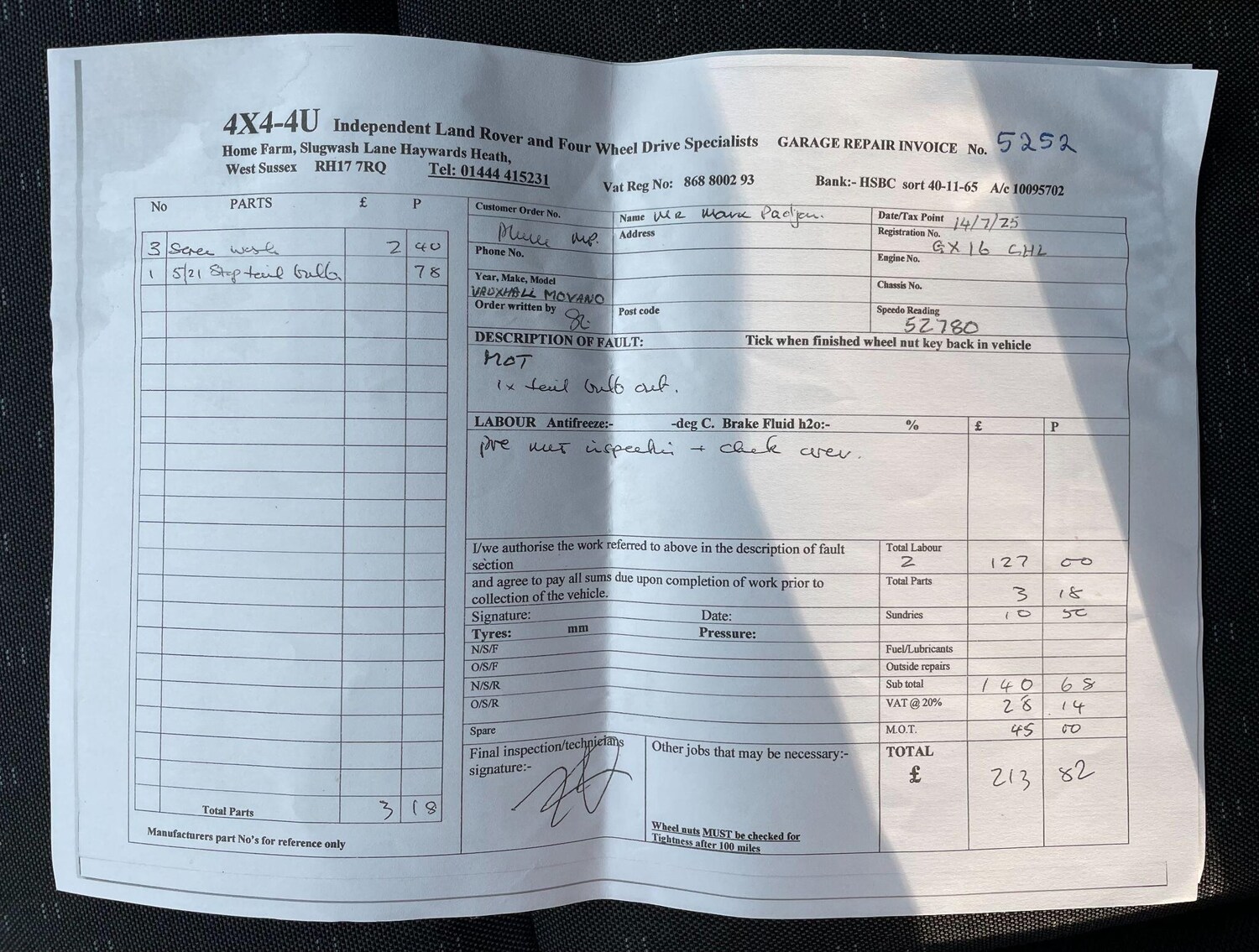 Used Vauxhall Movano 2016 for sale - 76633834: Photo 41