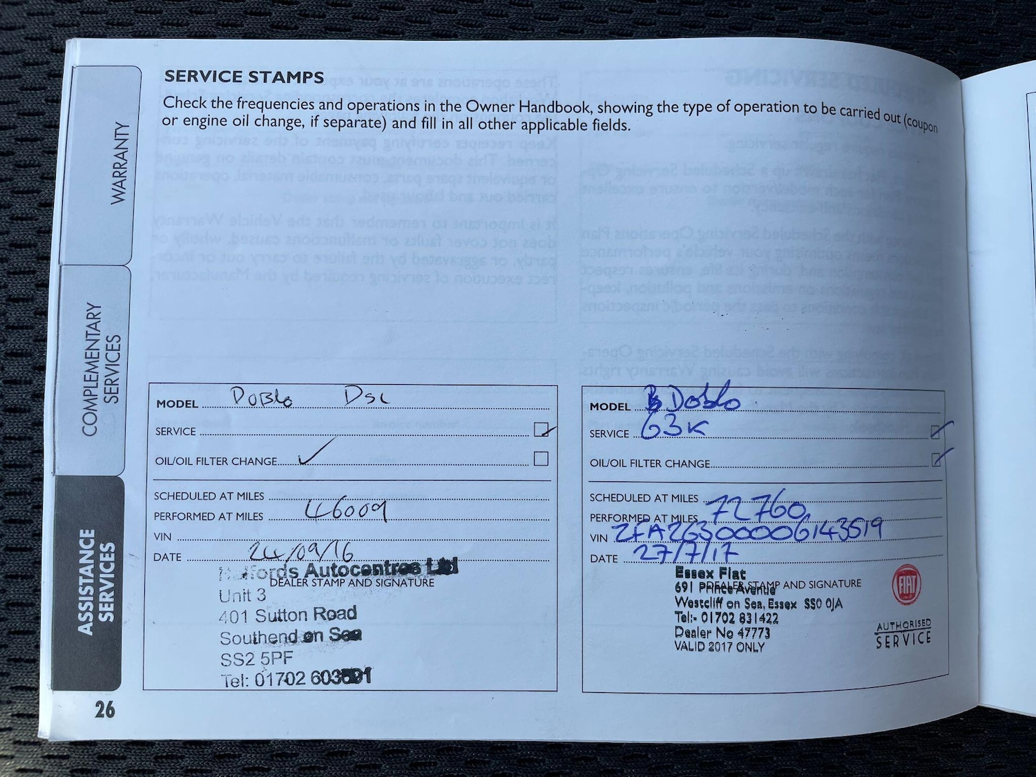 Used Fiat Doblo 2014 for sale - 76688759: Photo 42