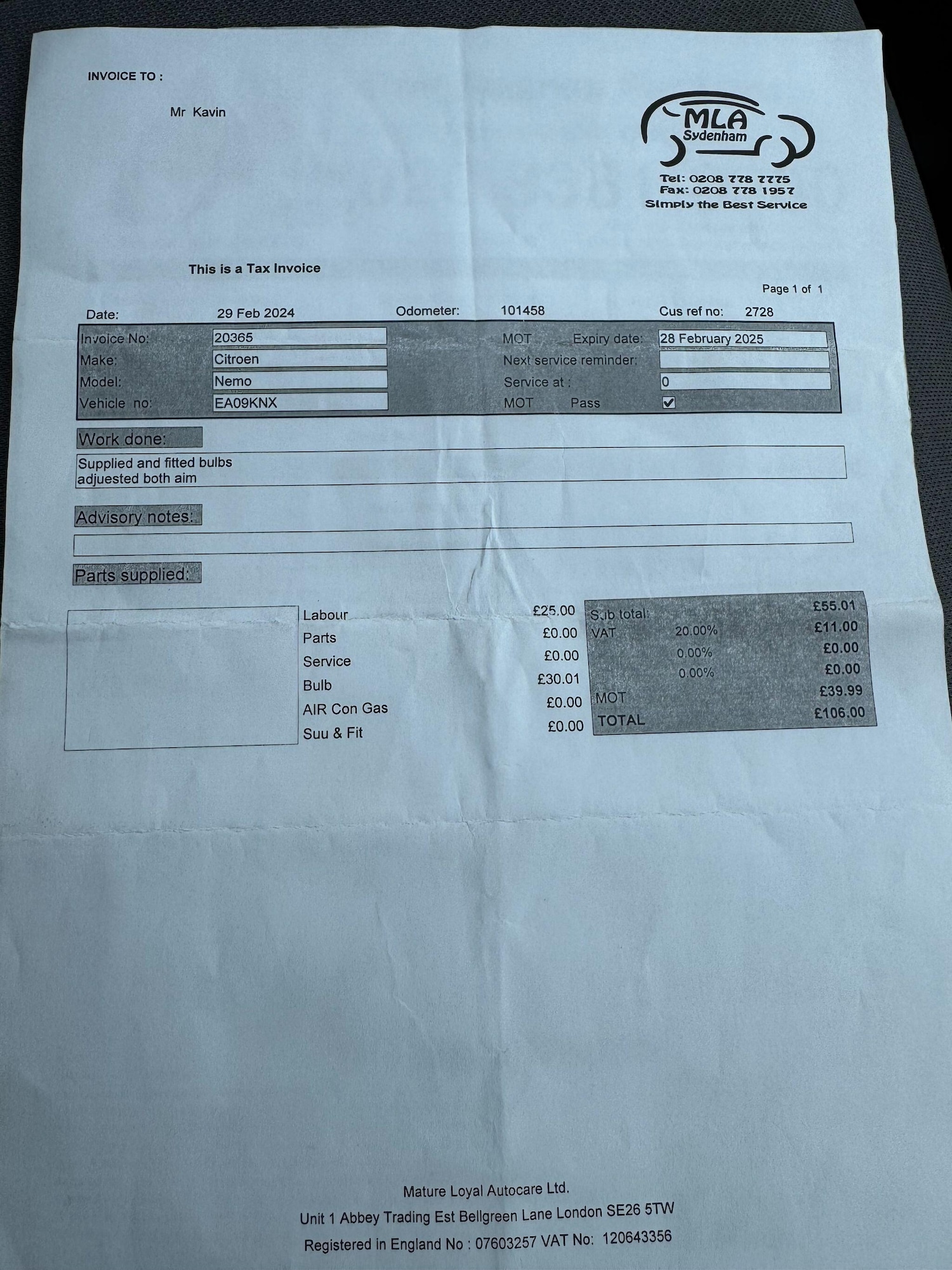 Used Citroen Nemo Multispace for sale - 76550626: Photo 34