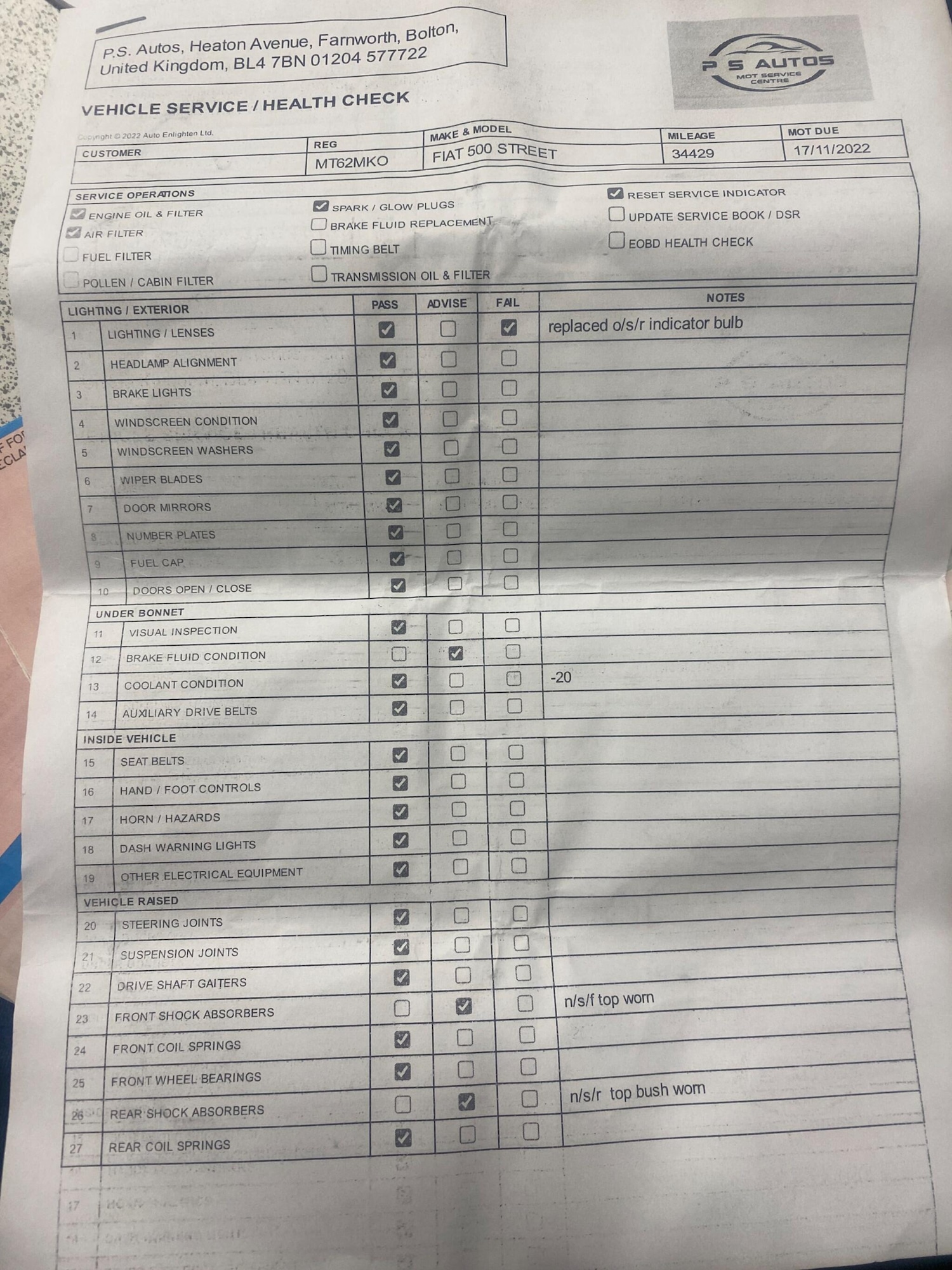 Used Fiat 500 for sale - 77537358: Photo 36