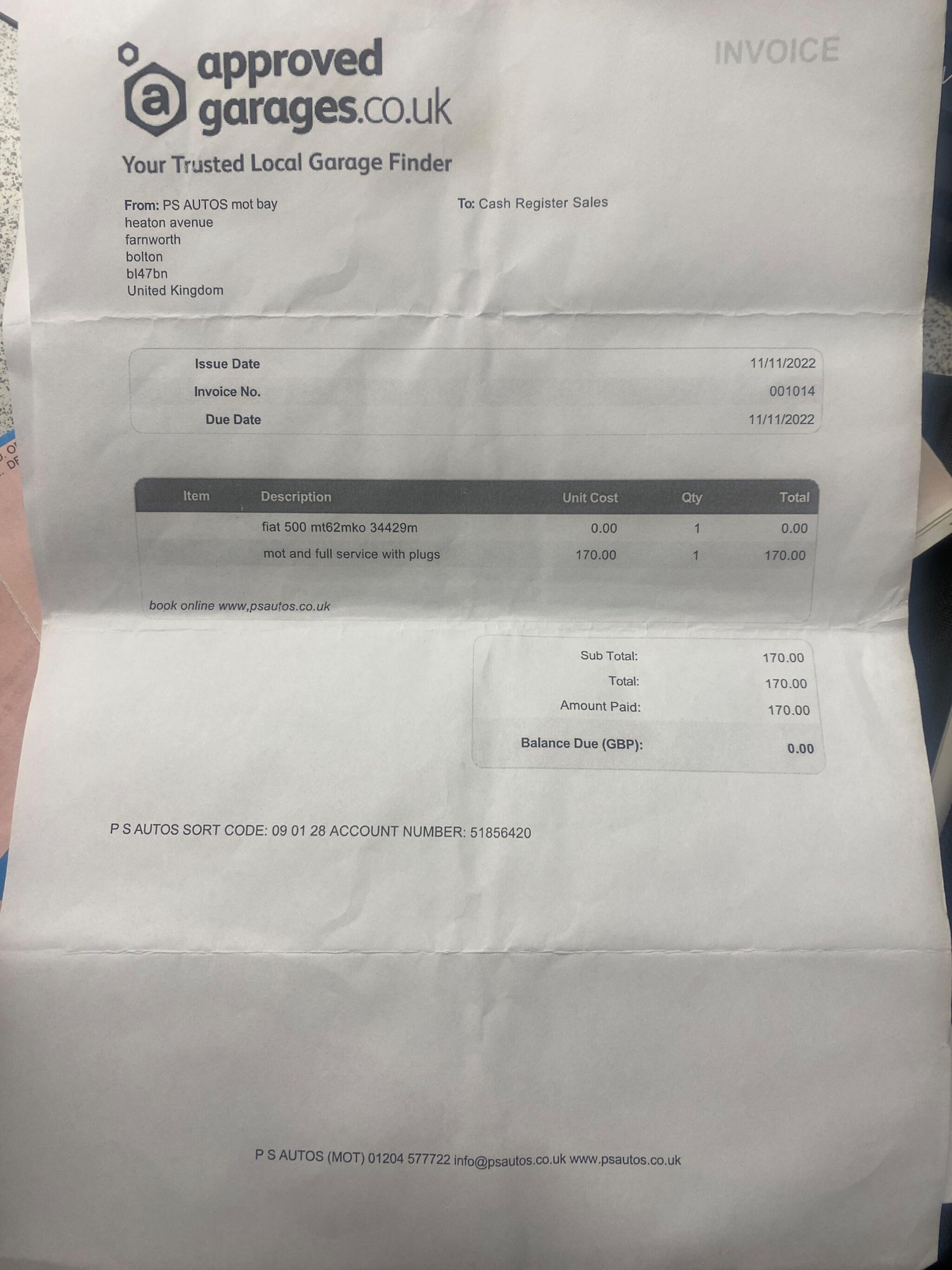 Used Fiat 500 for sale - 77537358: Photo 37