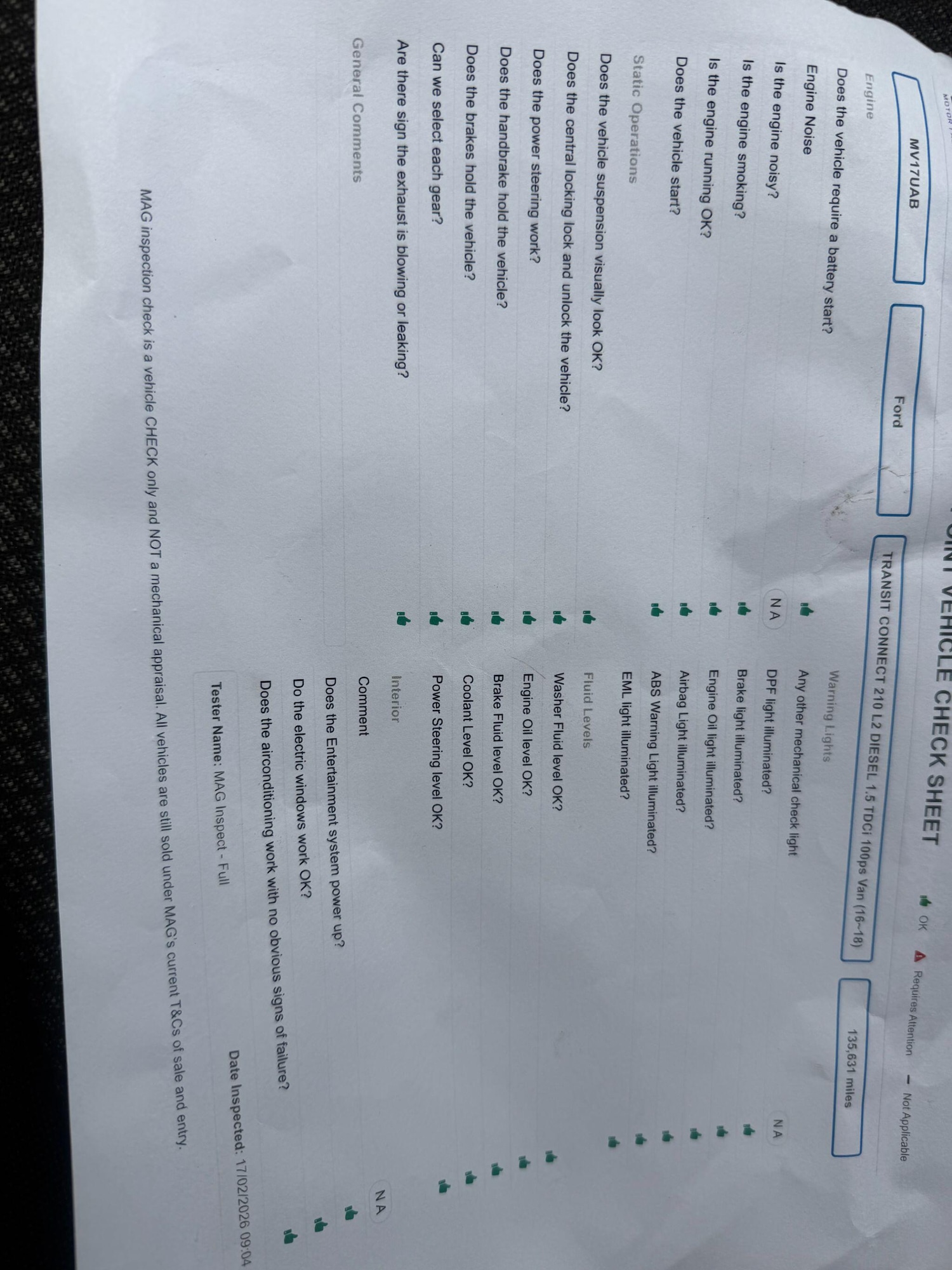 Used Ford Transit Connect 2017 for sale - 77696601: Photo 39