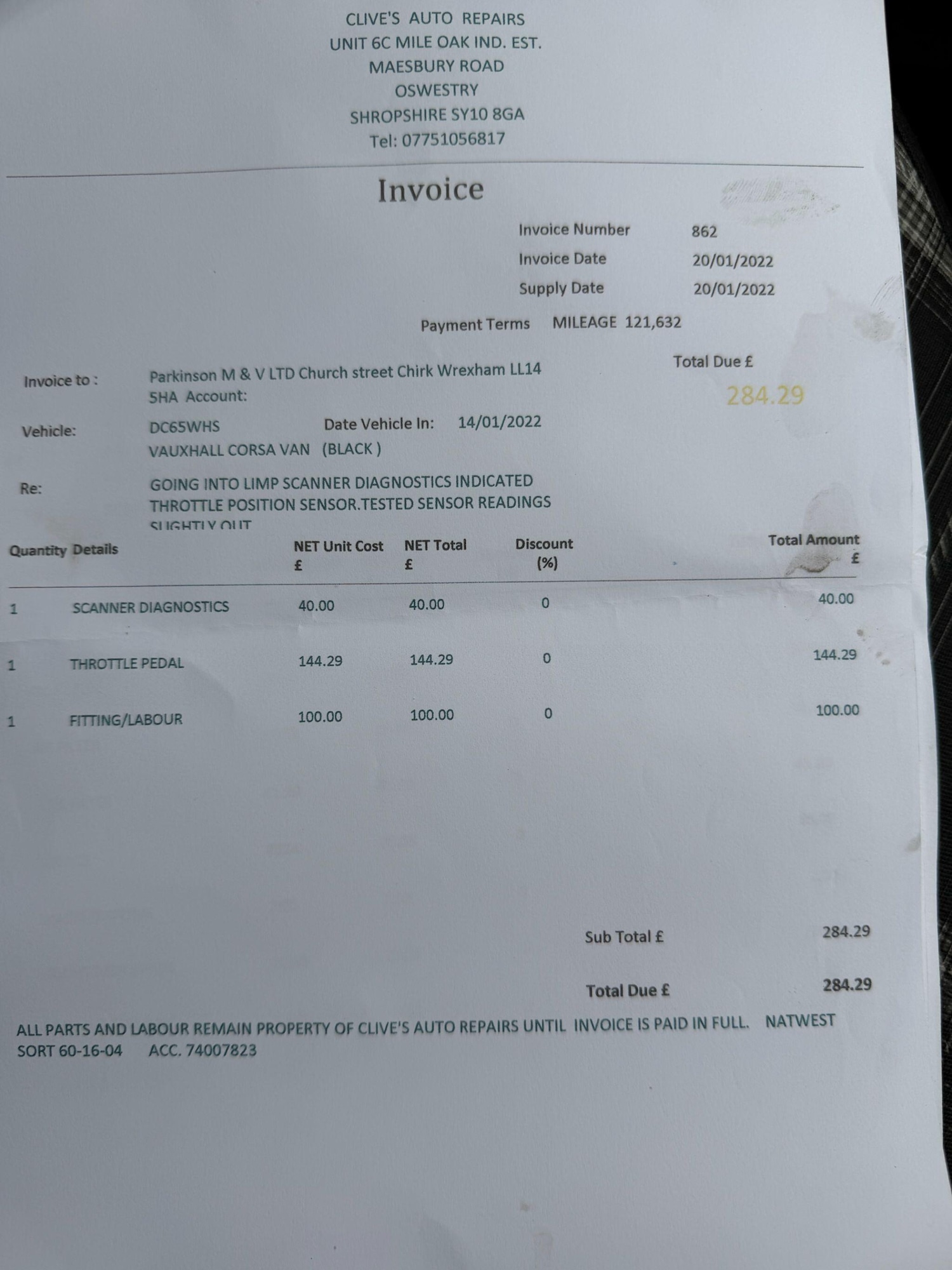 Used Vauxhall Corsa Van for sale - 77174720: Photo 42