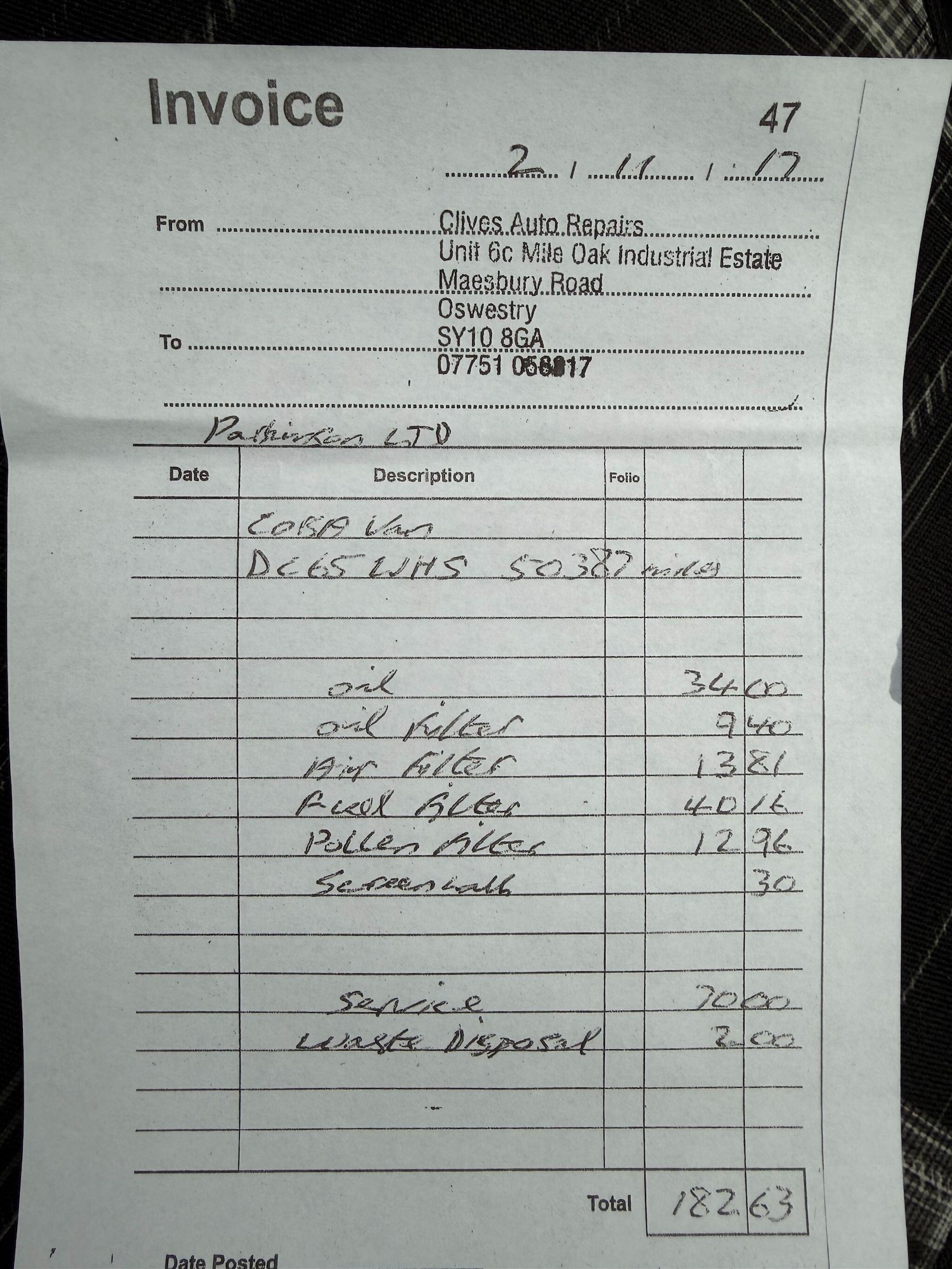 Used Vauxhall Corsa Van for sale - 77174720: Photo 46