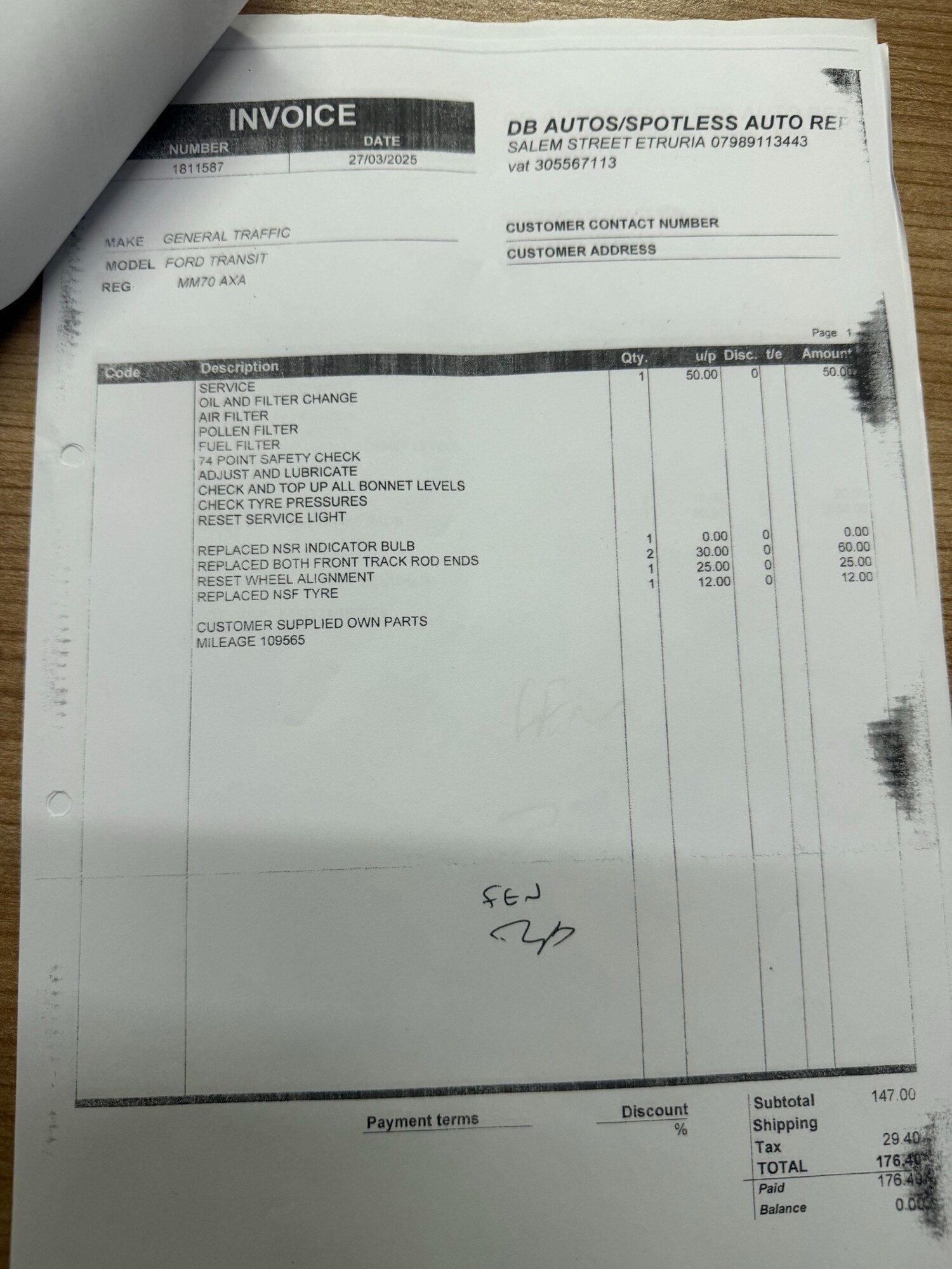 Used Ford Transit Courier for sale - 78115070: Photo 41