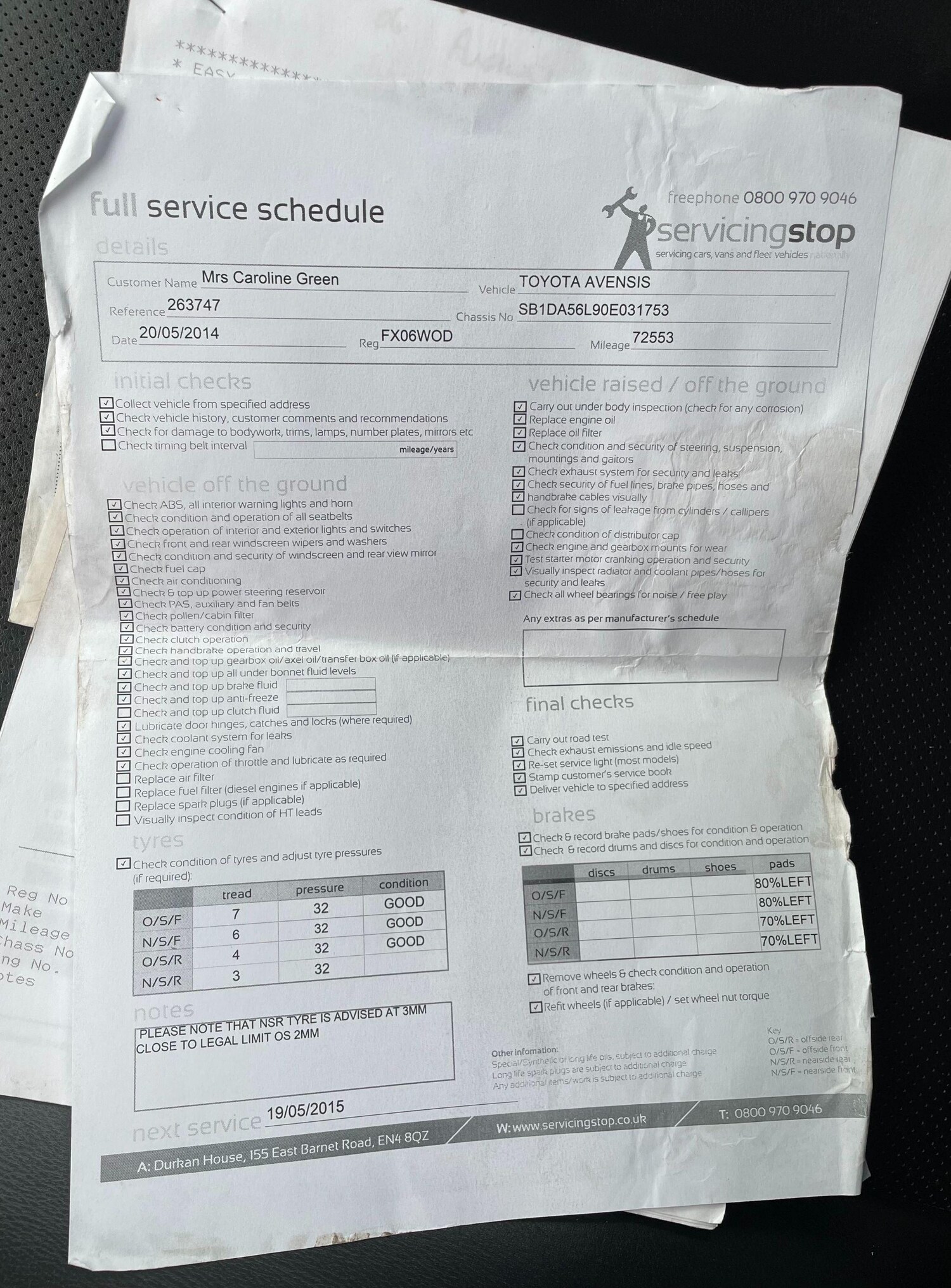 Used Toyota Avensis 2006 for sale - 76549795: Photo 47