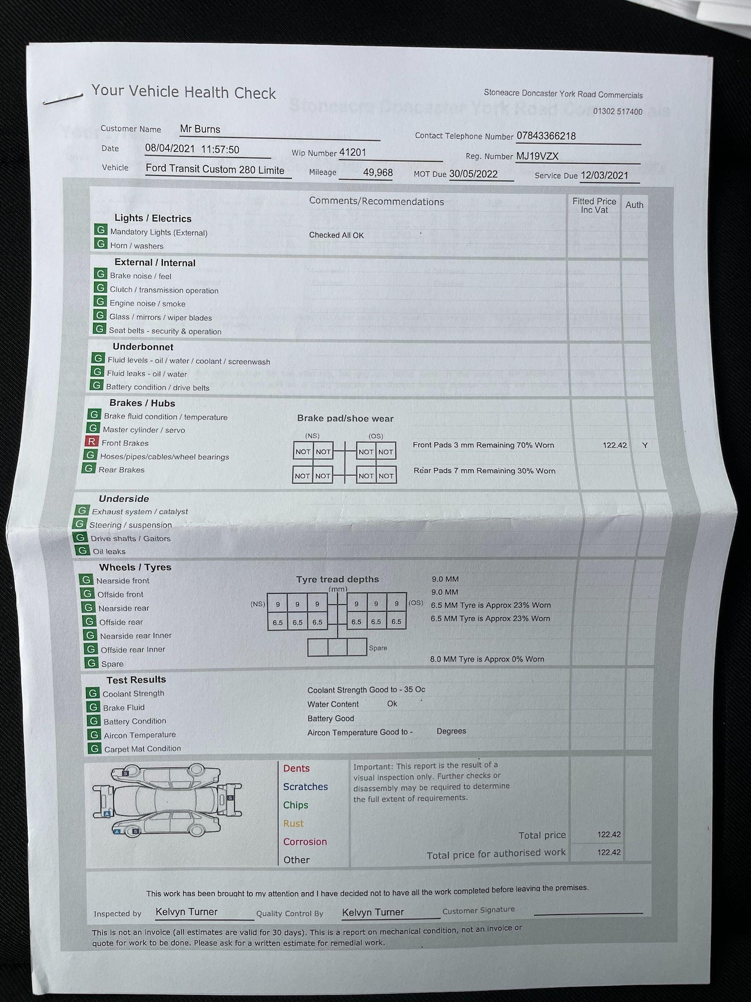 Used Ford Transit Custom 2019 for sale - 77306129: Photo 49