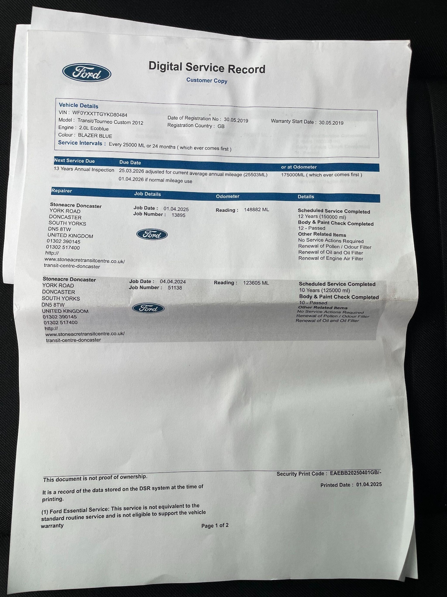 Used Ford Transit Custom 2019 for sale - 77306129: Photo 51