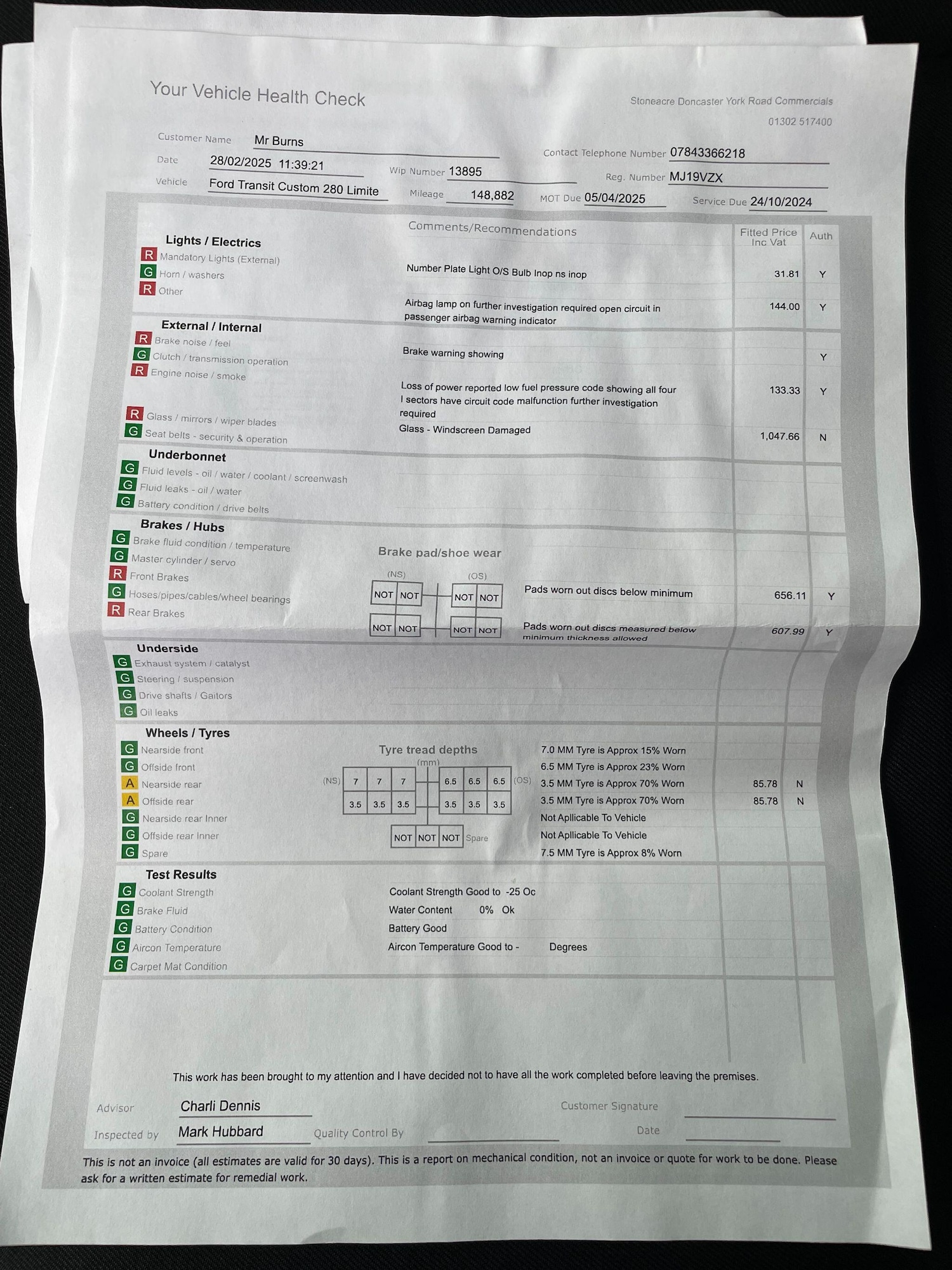 Used Ford Transit Custom 2019 for sale - 77306129: Photo 53