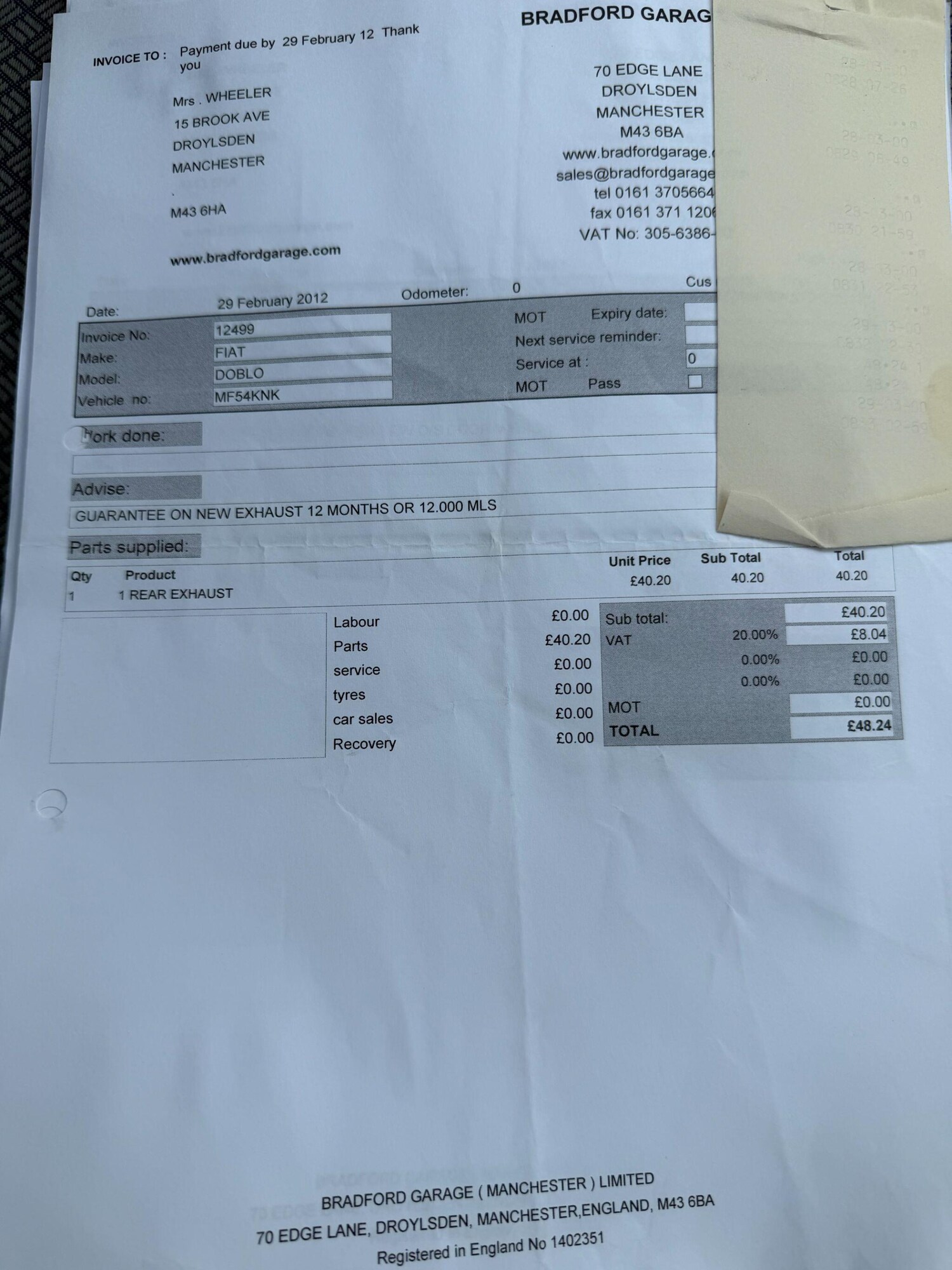 Used Fiat Doblo 2004 for sale - 78204243: Photo 21