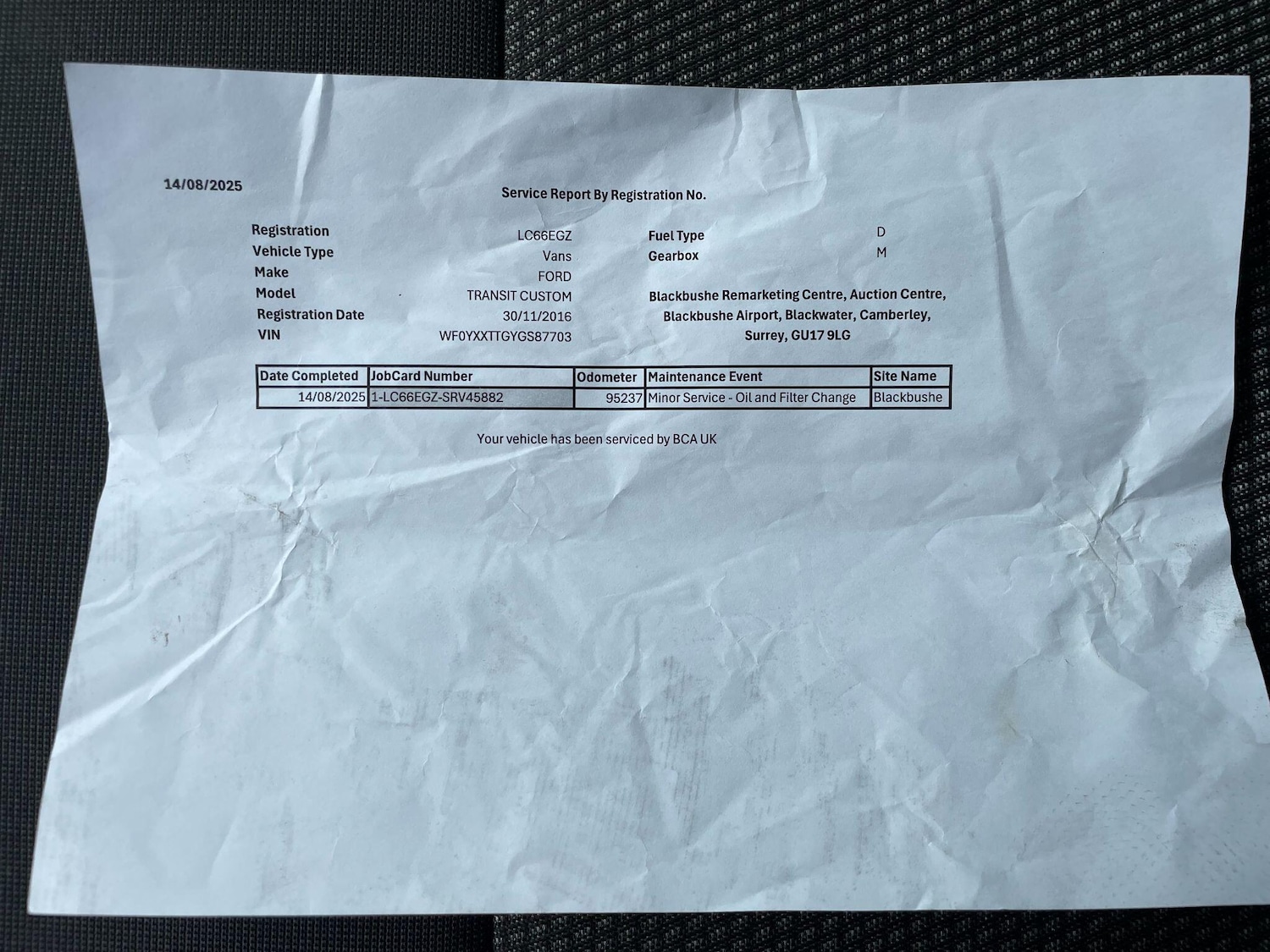 Used Ford Transit Custom 2016 for sale - 76671246: Photo 39