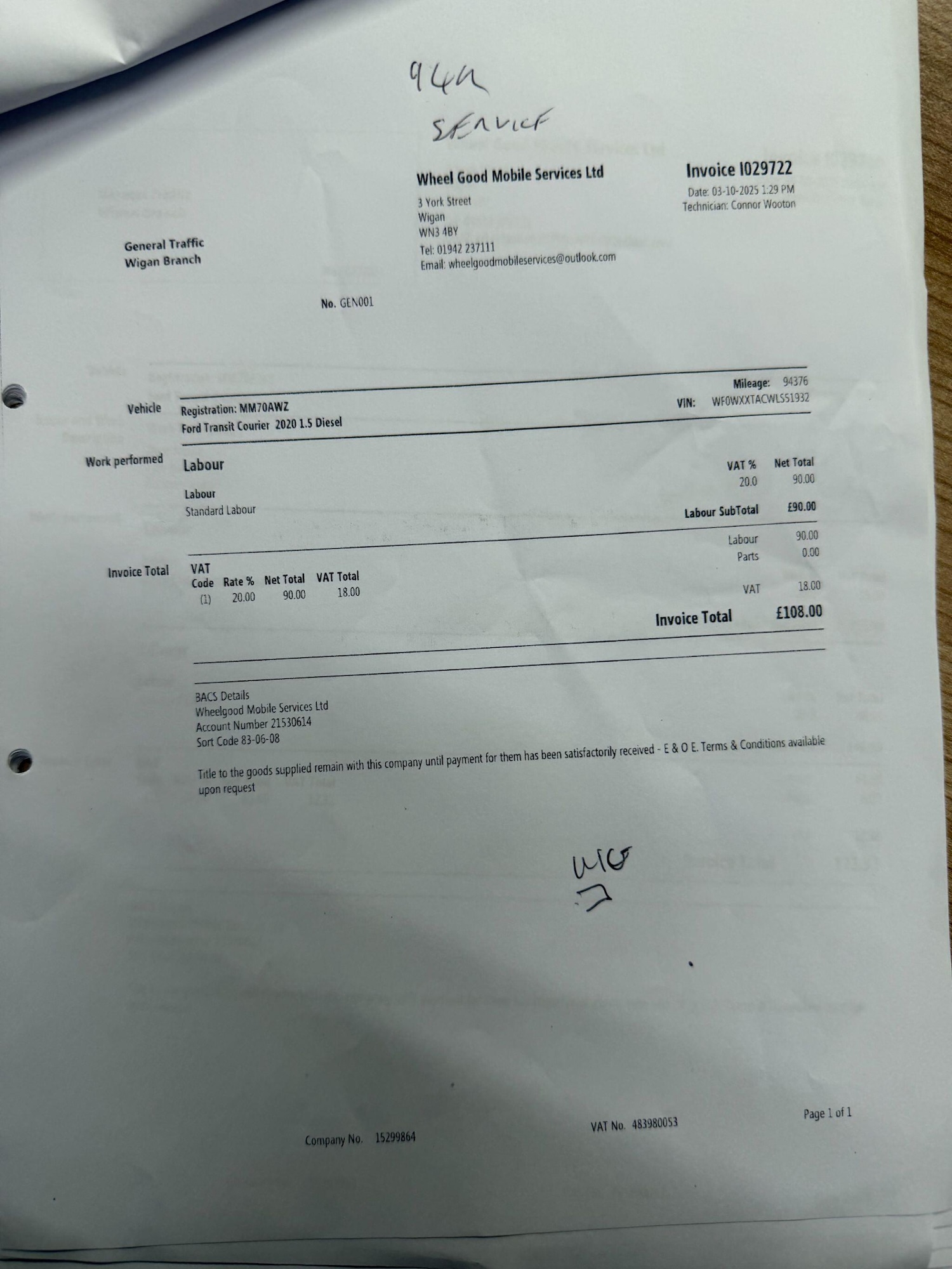 Used Ford Transit Courier 2020 for sale - 77057573: Photo 54