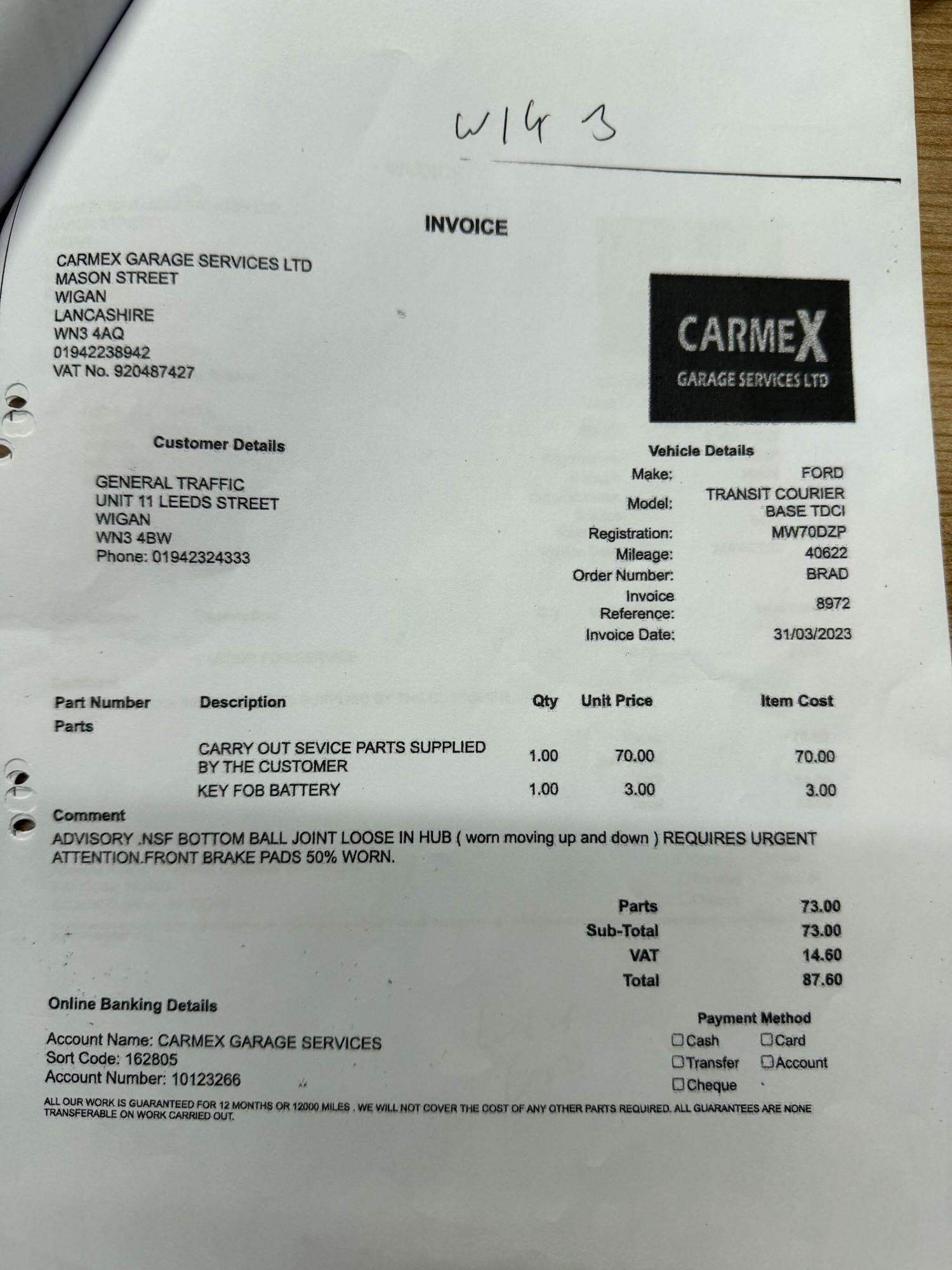 Used Ford Transit Courier 2020 for sale - 76913374: Photo 50