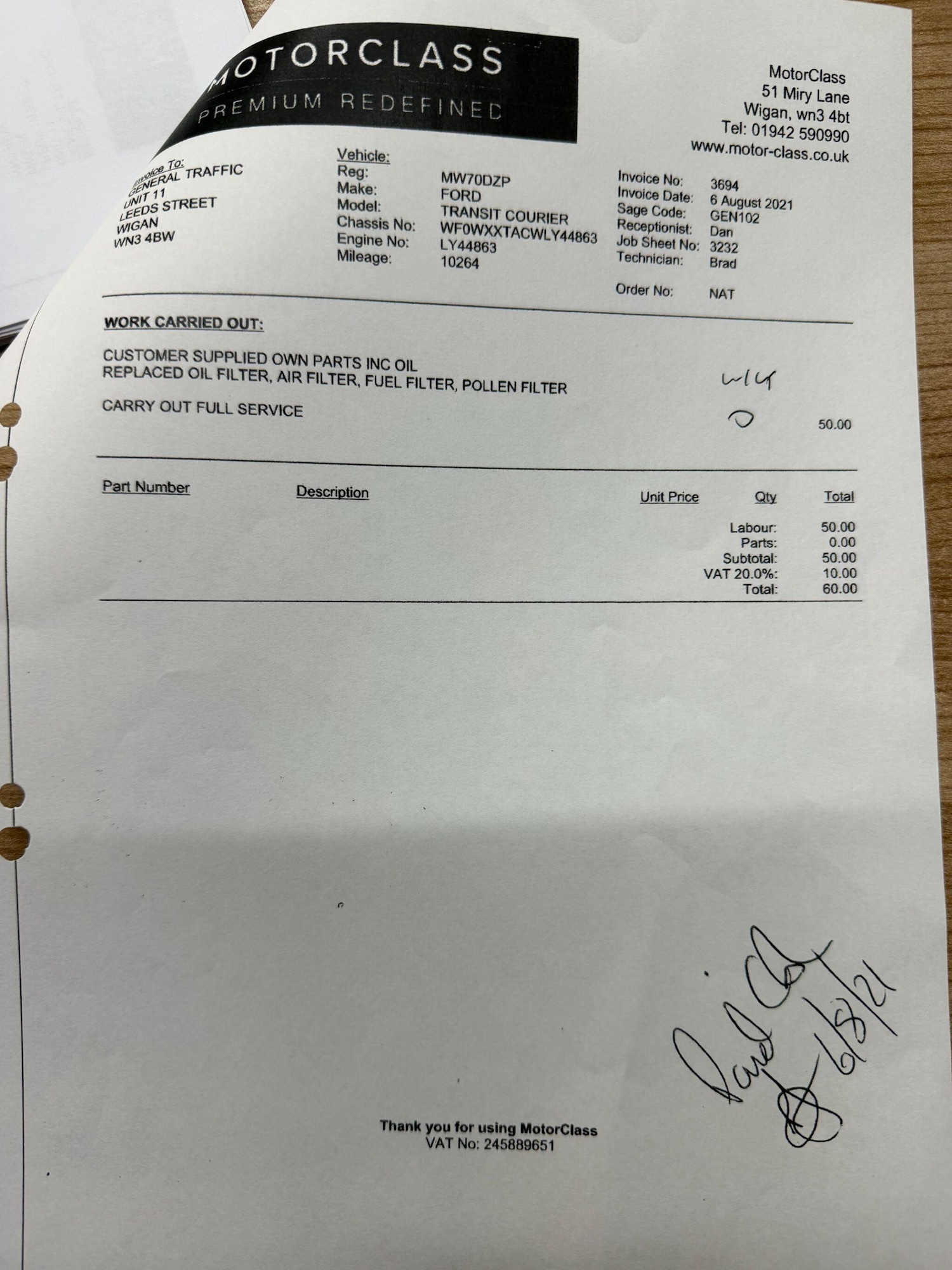 Used Ford Transit Courier 2020 for sale - 76913374: Photo 53