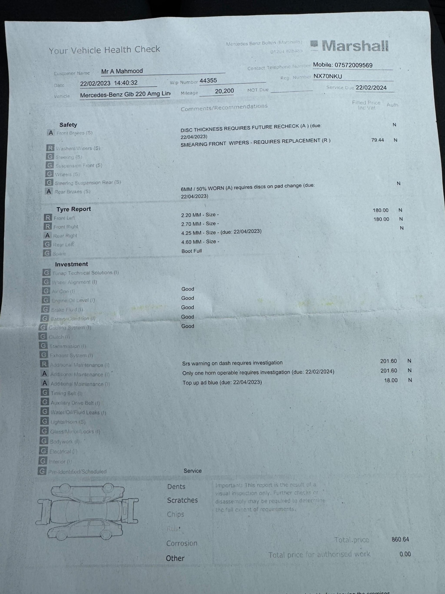 Used Mercedes-Benz GLB 2020 for sale - 76549156: Photo 54