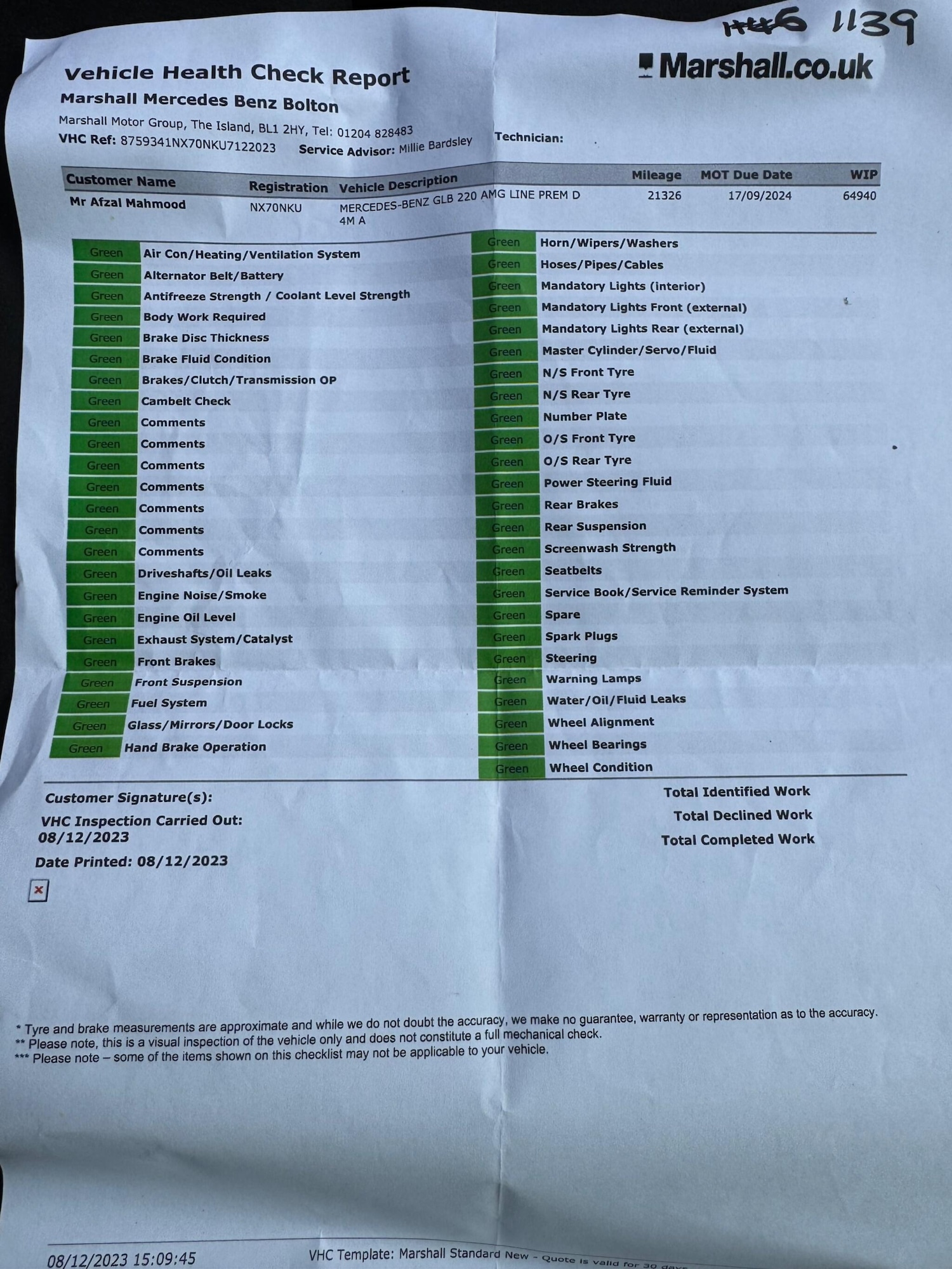 Used Mercedes-Benz GLB 2020 for sale - 76549156: Photo 61