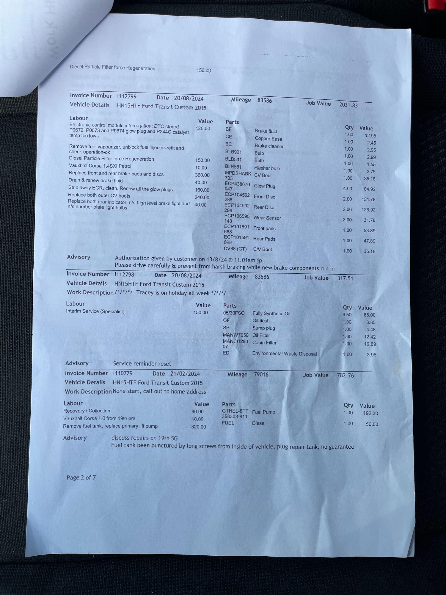 Used Ford Transit Custom for sale - 77768862: Photo 37