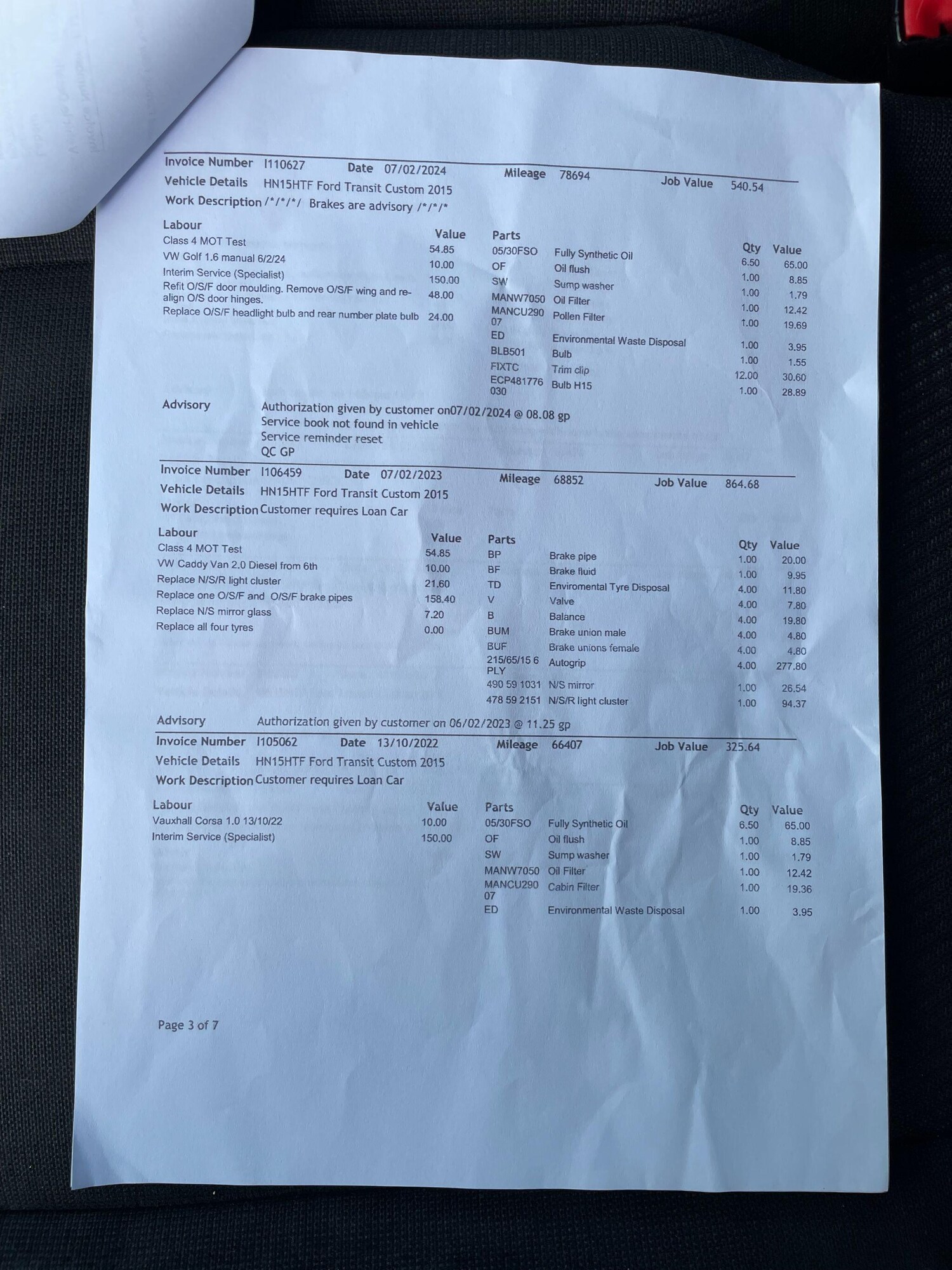 Used Ford Transit Custom for sale - 77768862: Photo 38