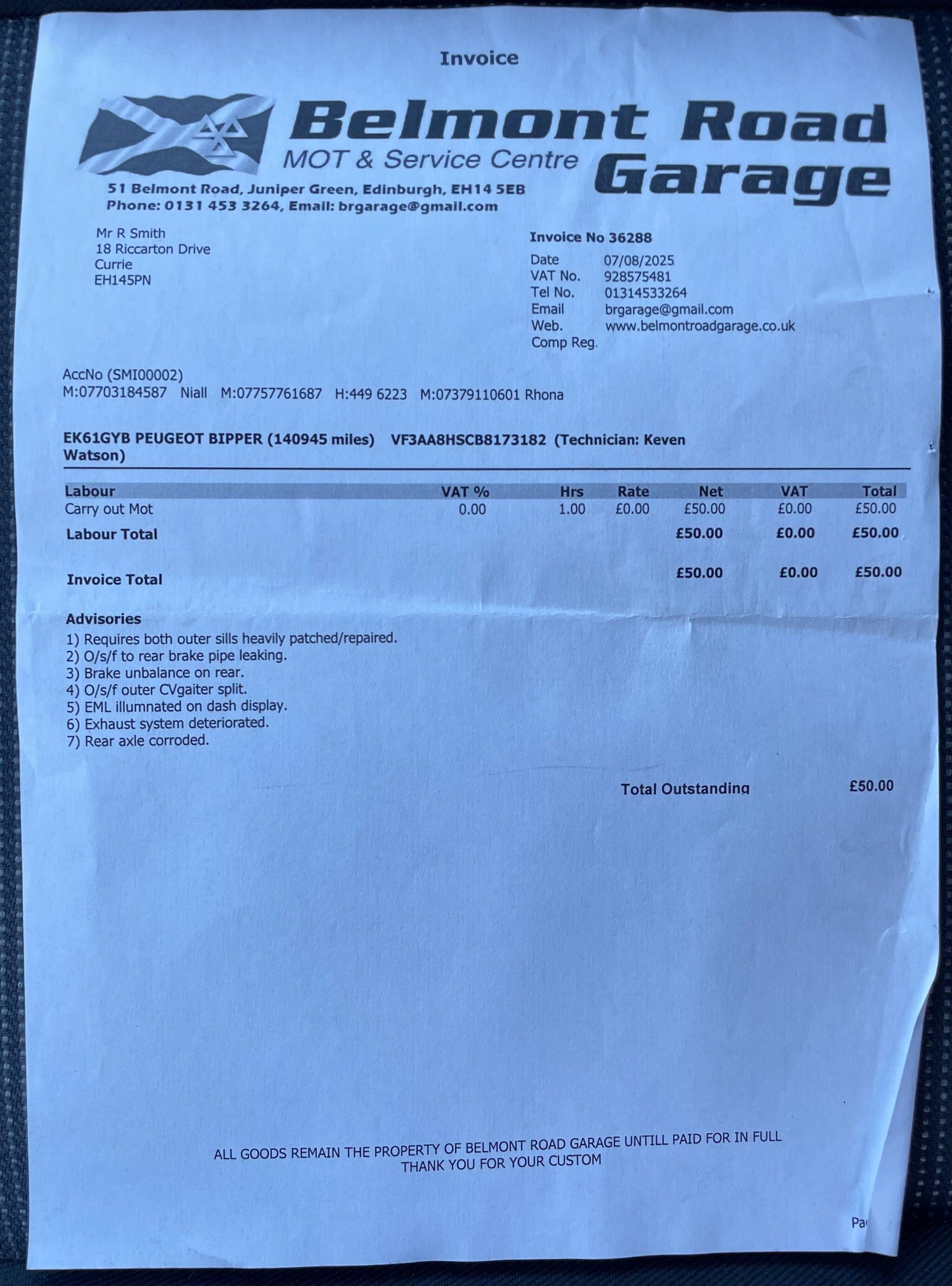 Used Peugeot Bipper 2011 for sale - 76996250: Photo 39