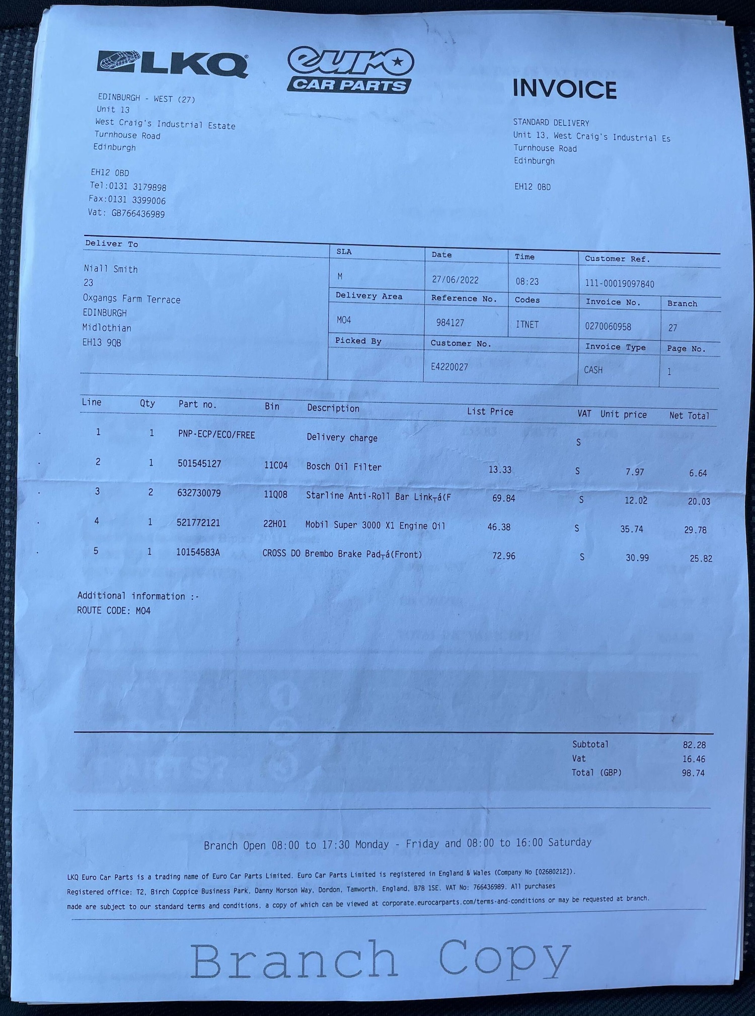 Used Peugeot Bipper 2011 for sale - 76996250: Photo 40