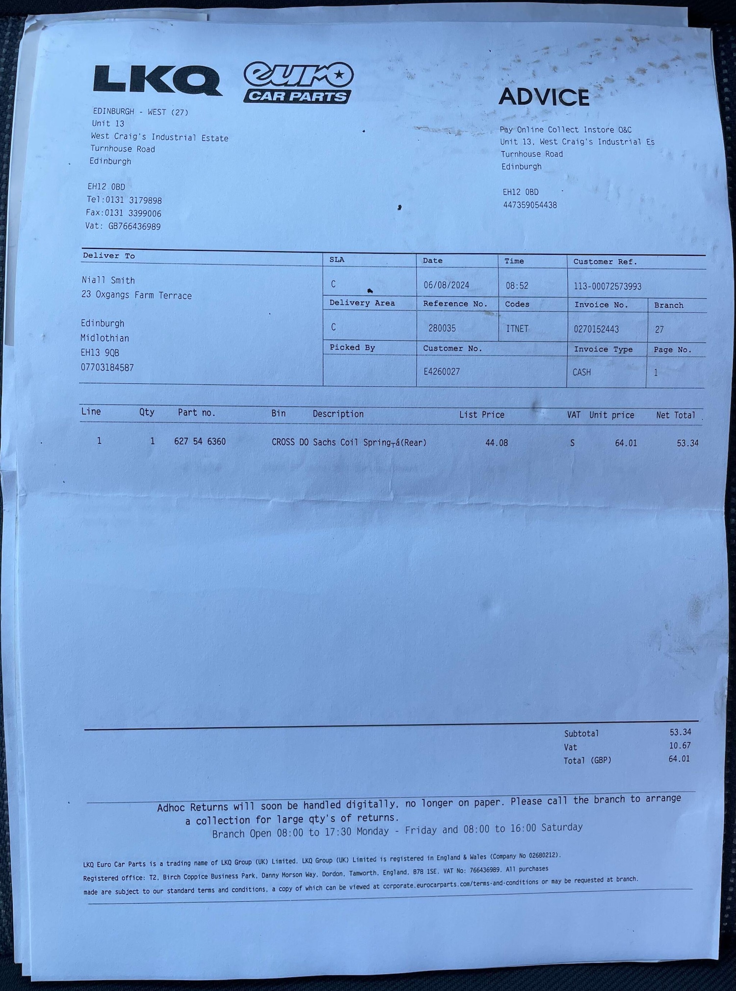 Used Peugeot Bipper 2011 for sale - 76996250: Photo 42