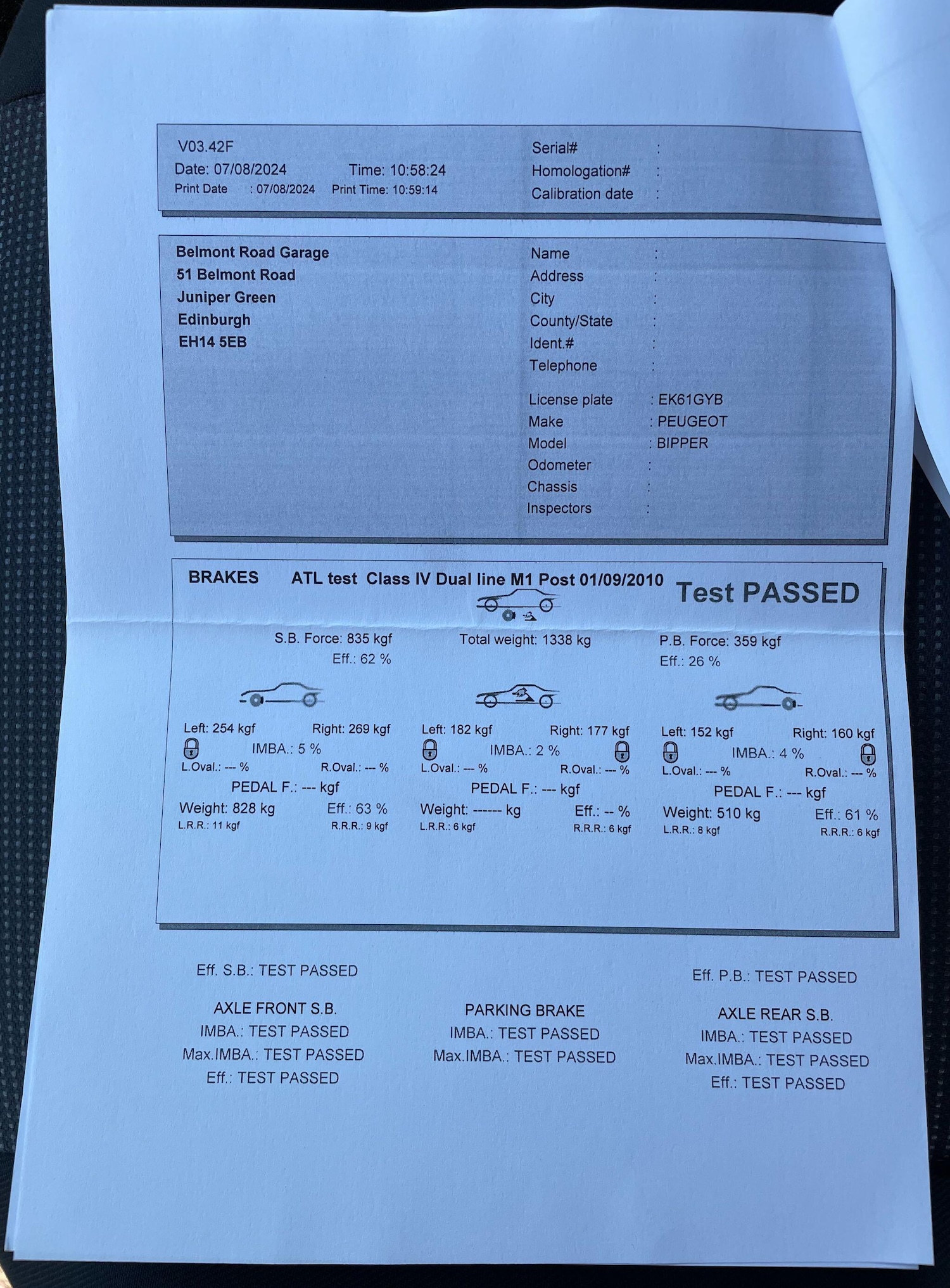 Used Peugeot Bipper 2011 for sale - 76996250: Photo 46