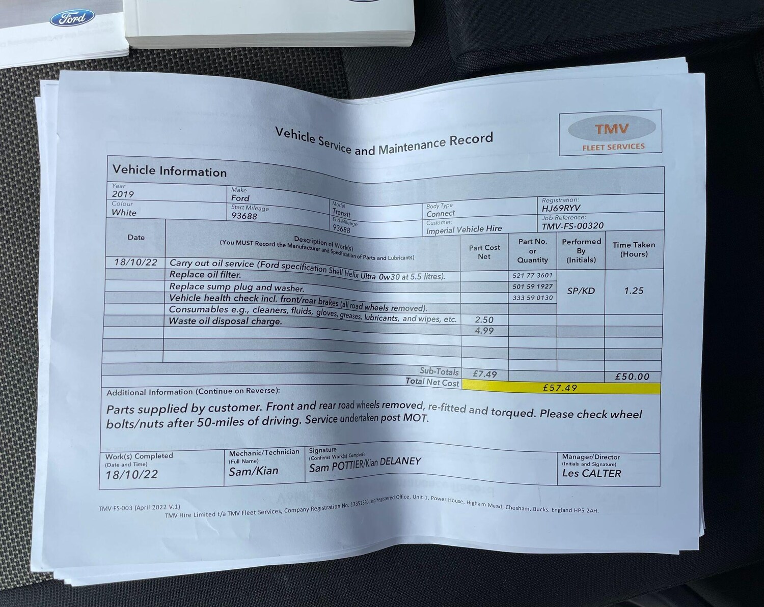 Used Ford Transit Connect 2019 for sale - 76549815: Photo 40