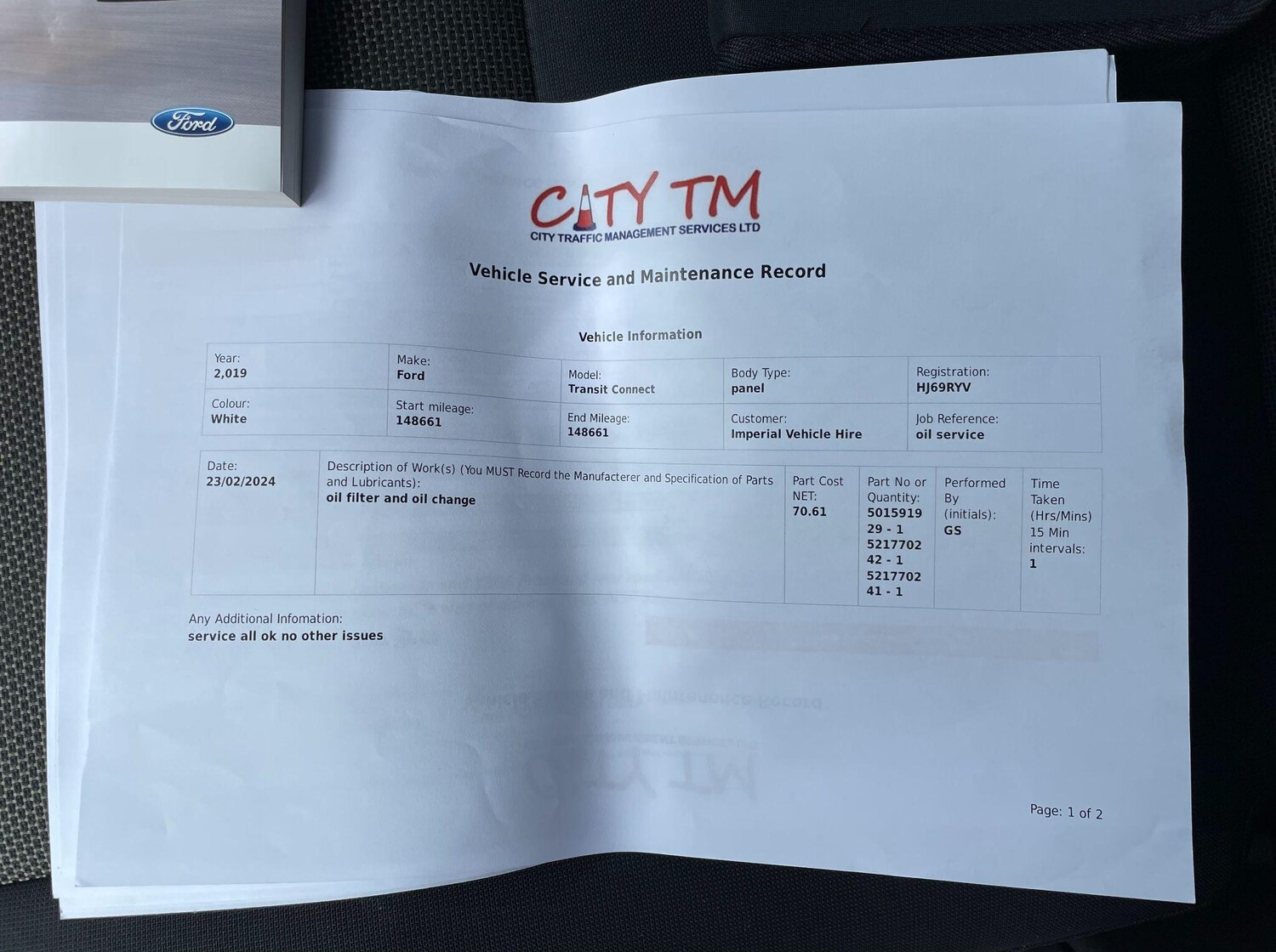 Used Ford Transit Connect 2019 for sale - 76549815: Photo 43