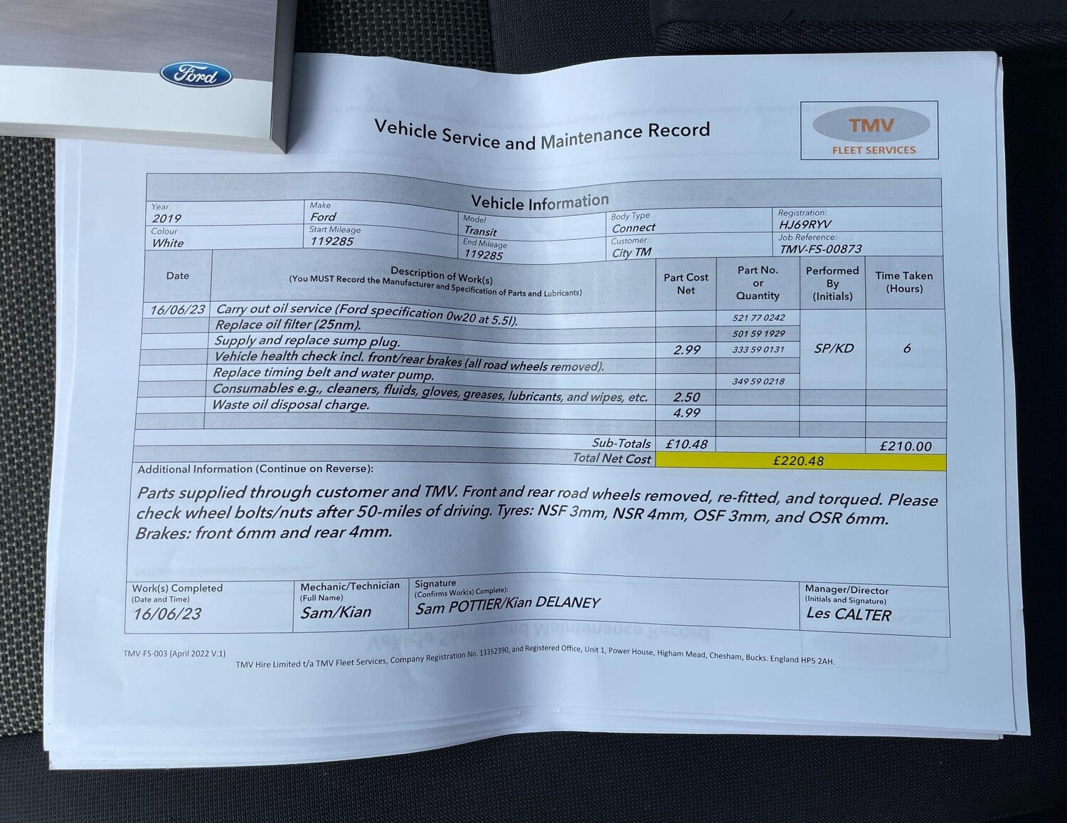 Used Ford Transit Connect 2019 for sale - 76549815: Photo 44