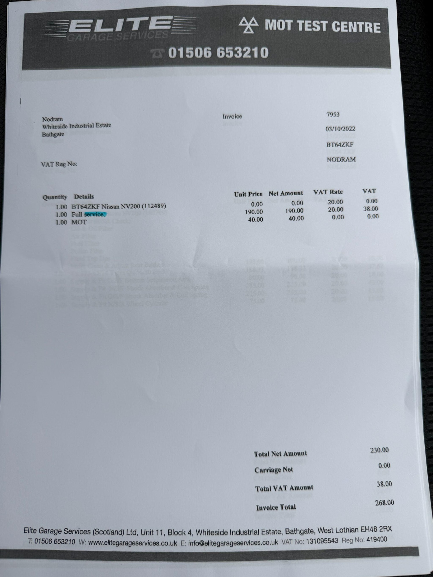 Used Nissan NV200 2014 for sale - 76765233: Photo 45