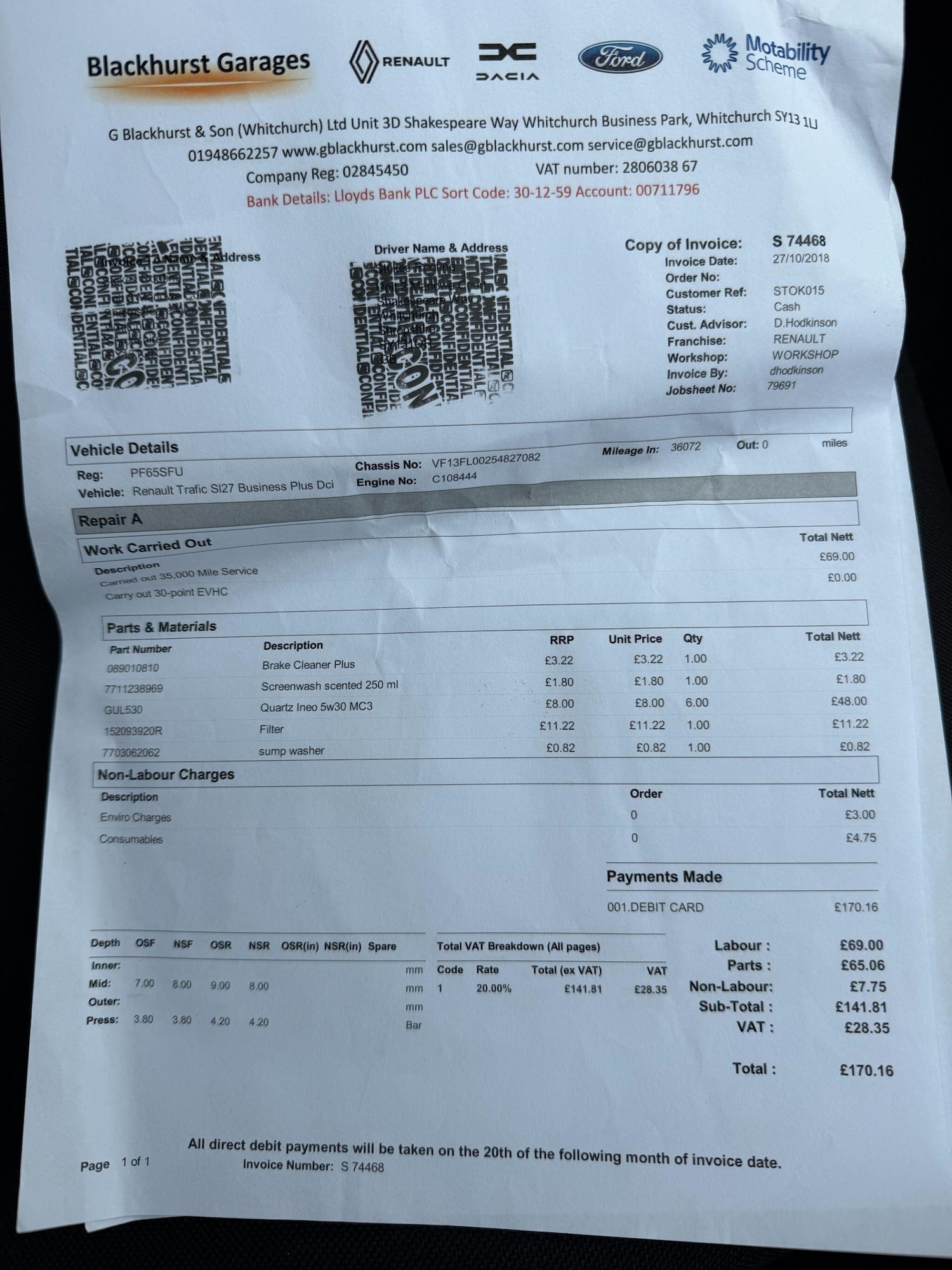 Used Renault Trafic for sale - 78214439: Photo 34