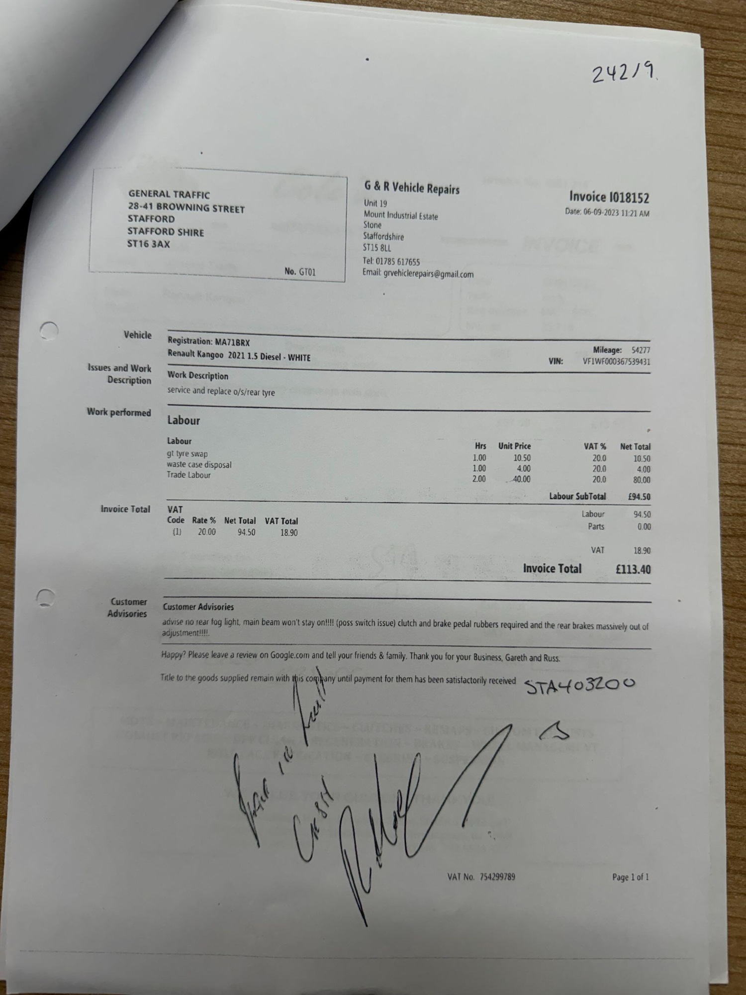 Used Renault Kangoo 2021 for sale - 76913660: Photo 37