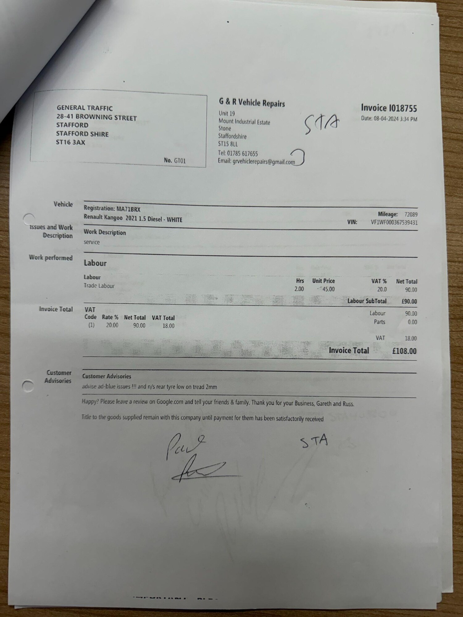 Used Renault Kangoo 2021 for sale - 76913660: Photo 39