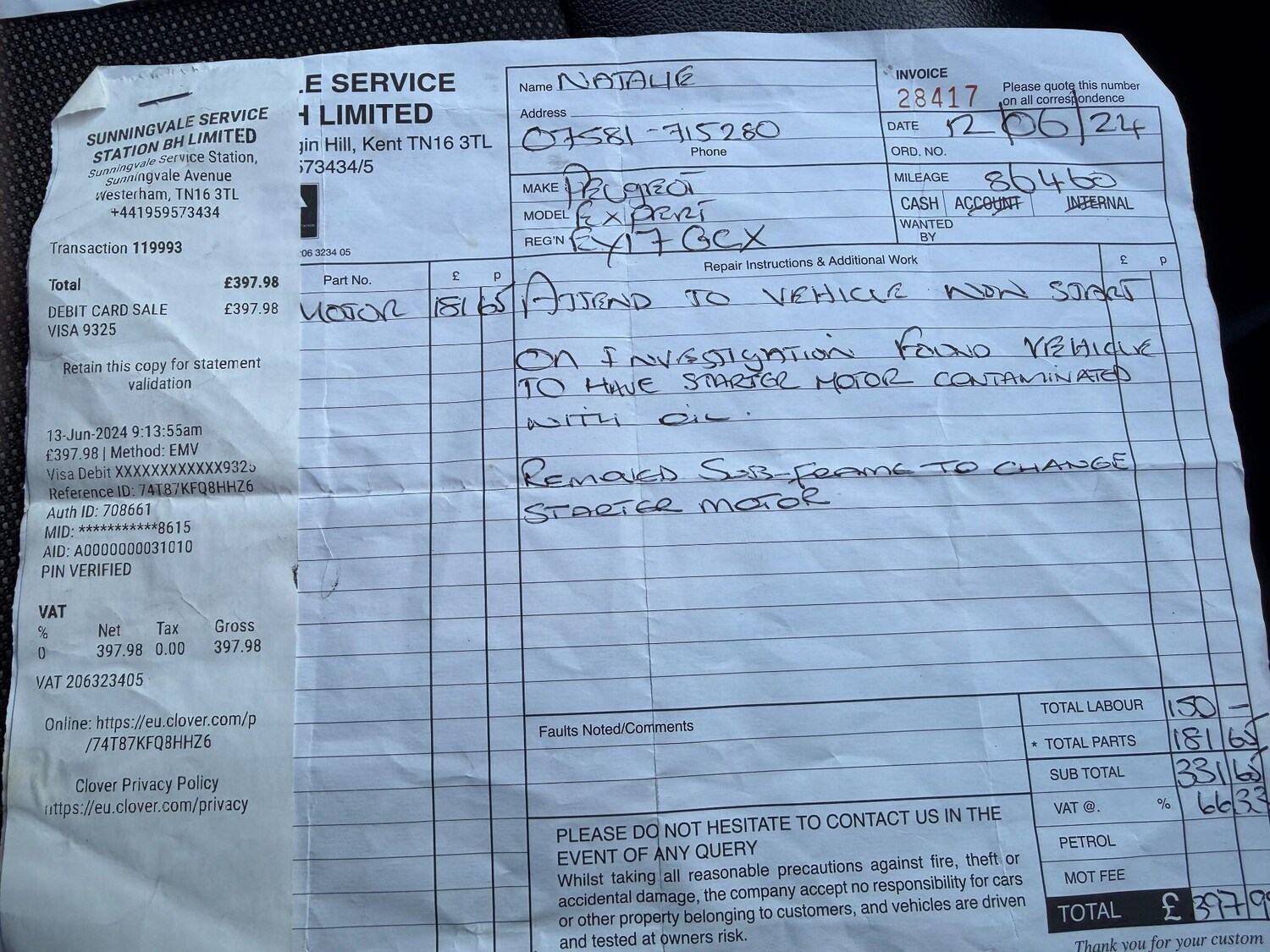 Used Peugeot Expert 2017 for sale - 77737264: Photo 45