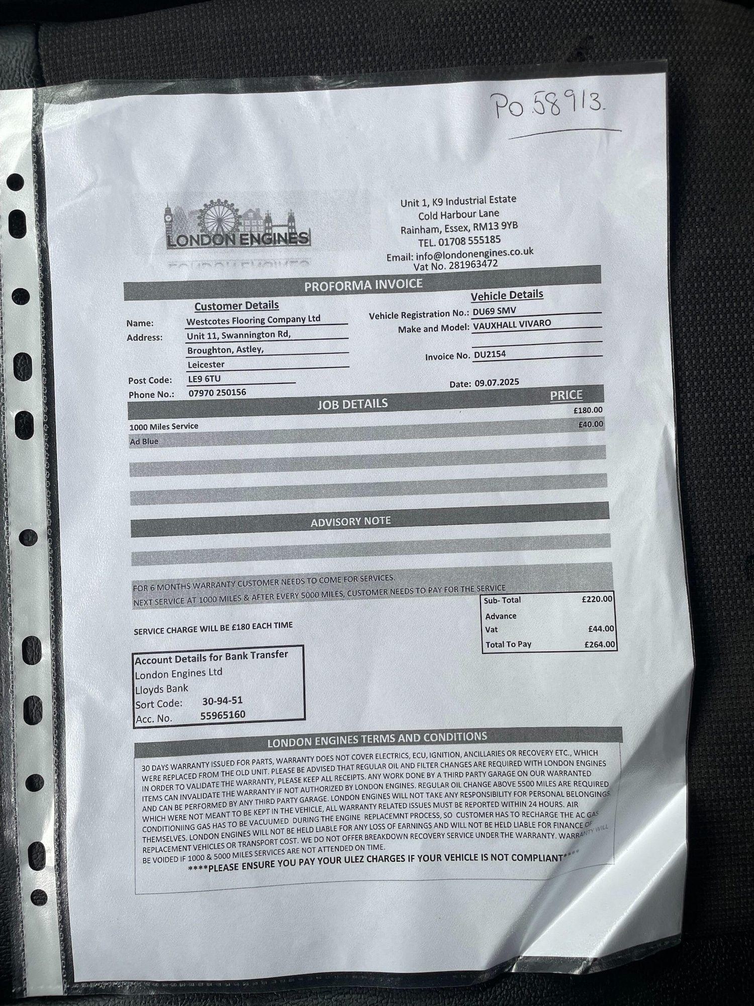 Used Vauxhall Vivaro for sale - 78127879: Photo 40