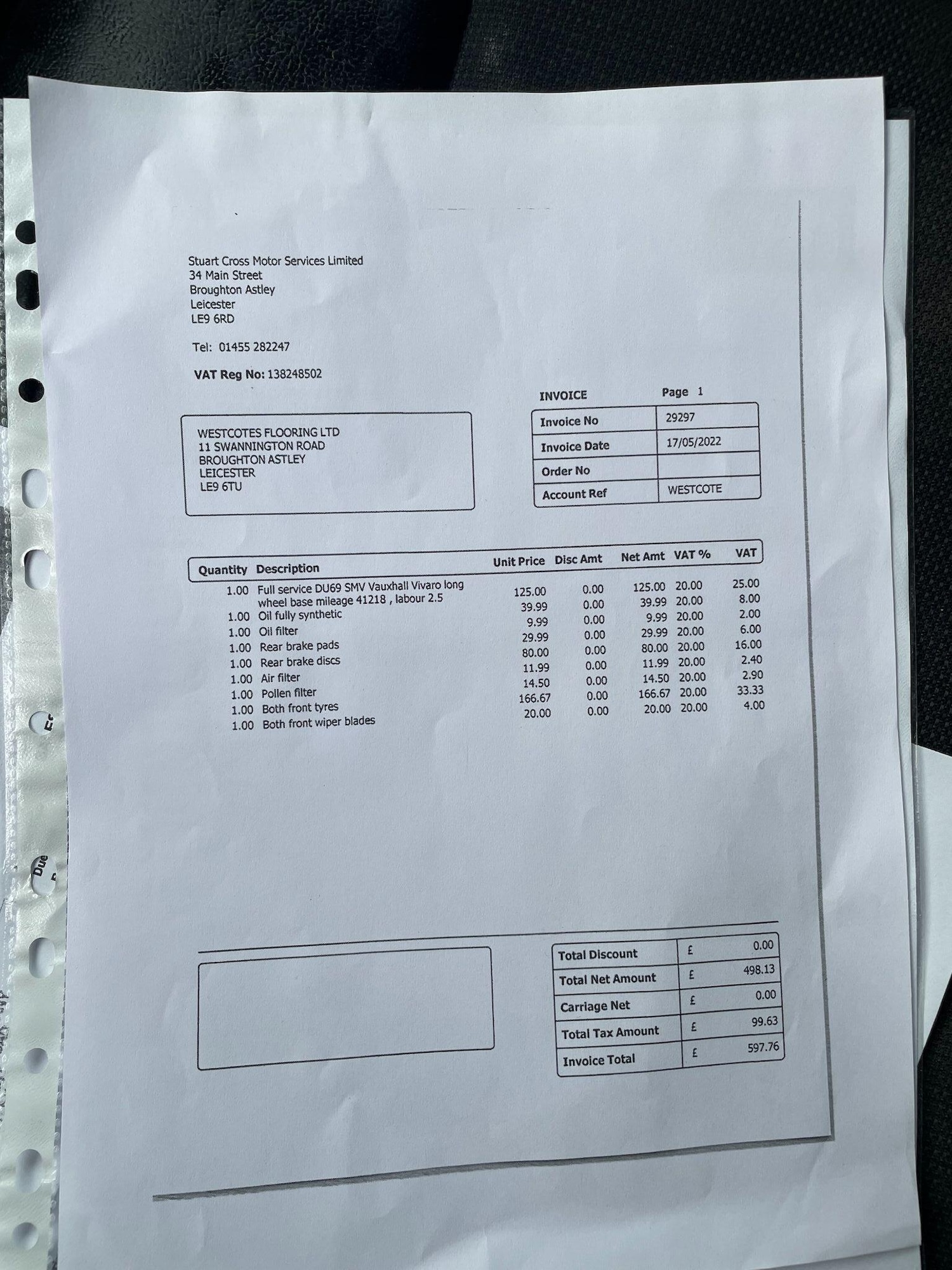 Used Vauxhall Vivaro for sale - 78127879: Photo 43