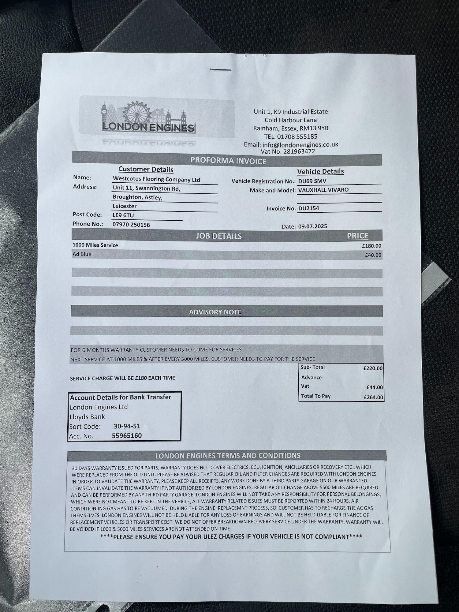 Used Vauxhall Vivaro for sale - 78127879: Photo 46